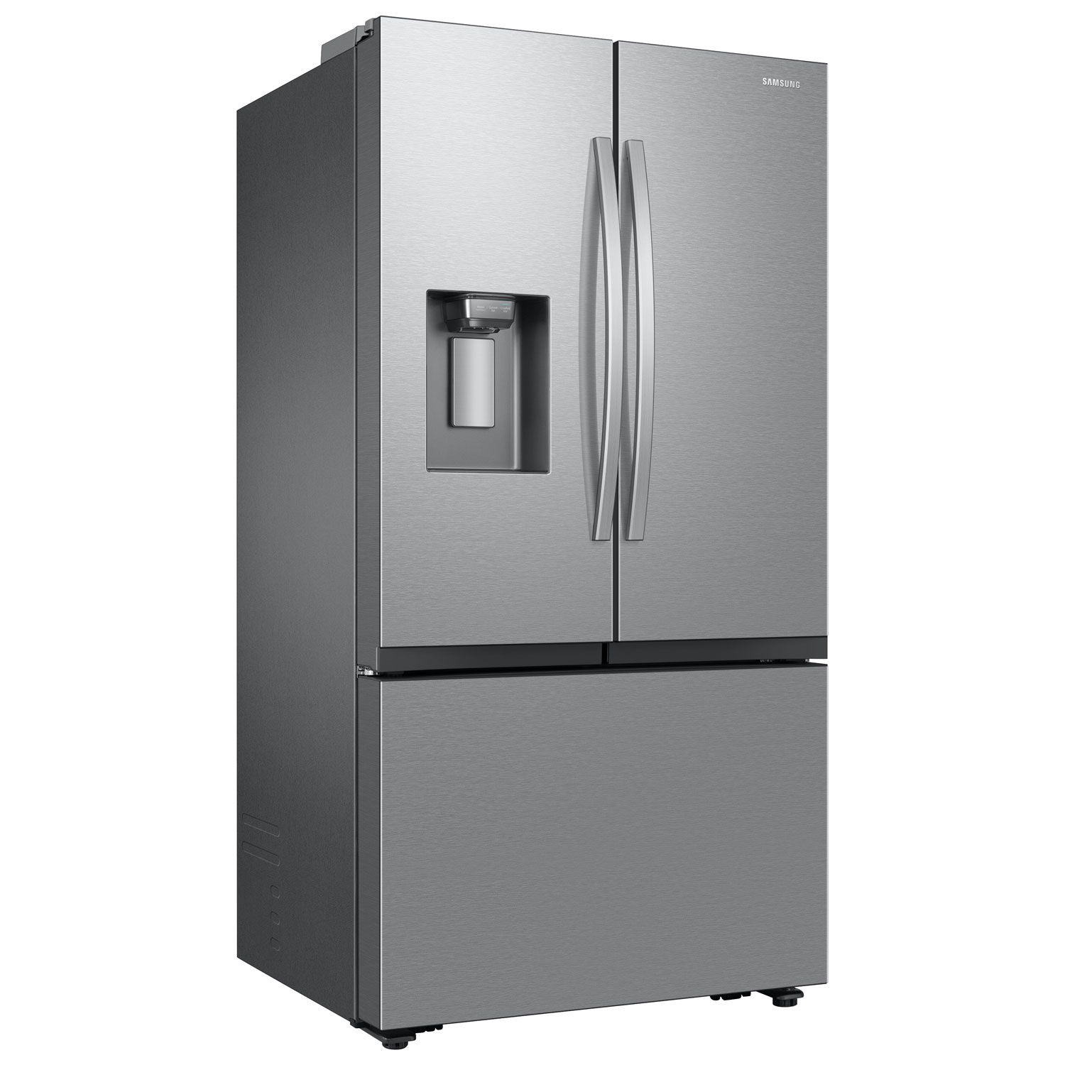 Samsung 36" 25.5 Cu. Ft. French Door SpaceMax Counter Depth Refrigerator w/ Water & Ice Dispenser - Stainless
