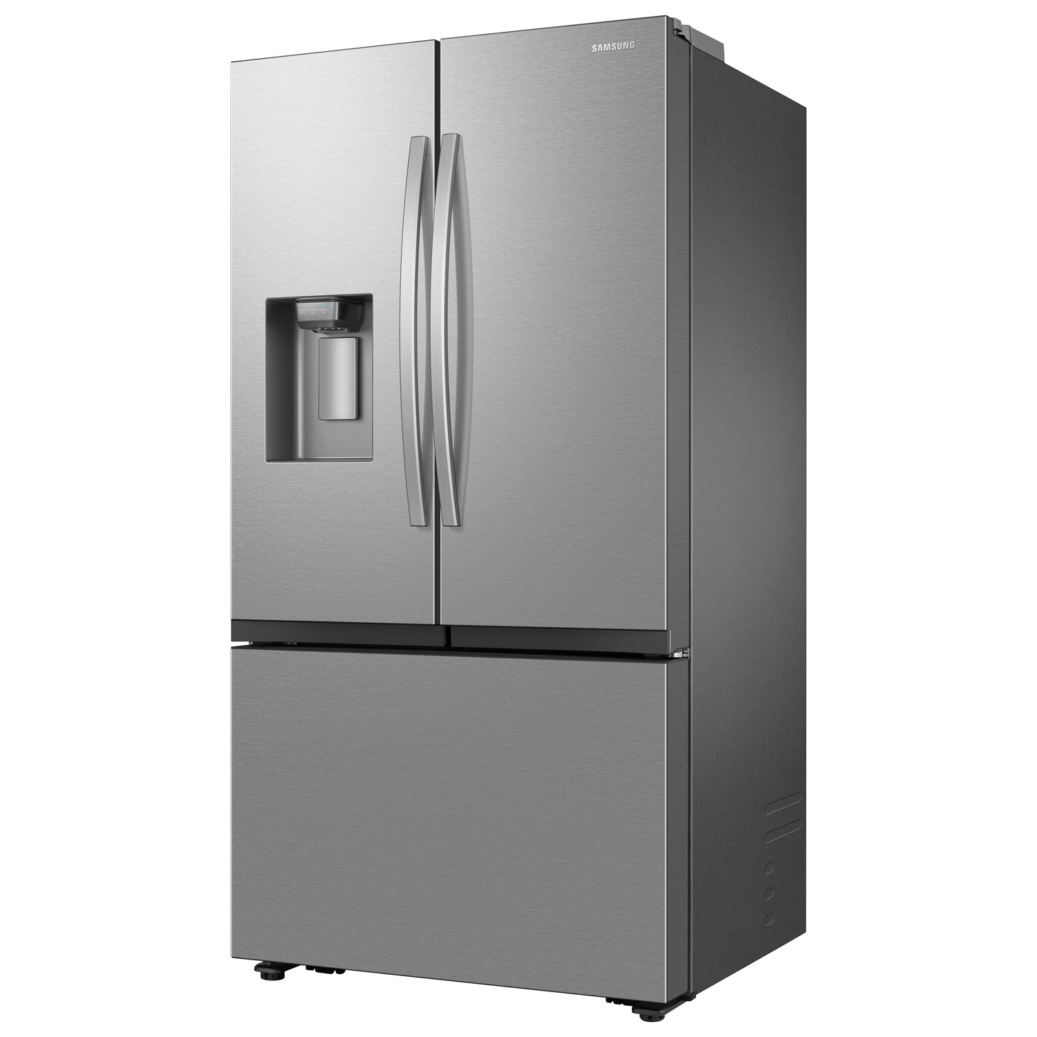 Samsung 36" 25.5 Cu. Ft. French Door SpaceMax Counter Depth Refrigerator w/ Water & Ice Dispenser - Stainless