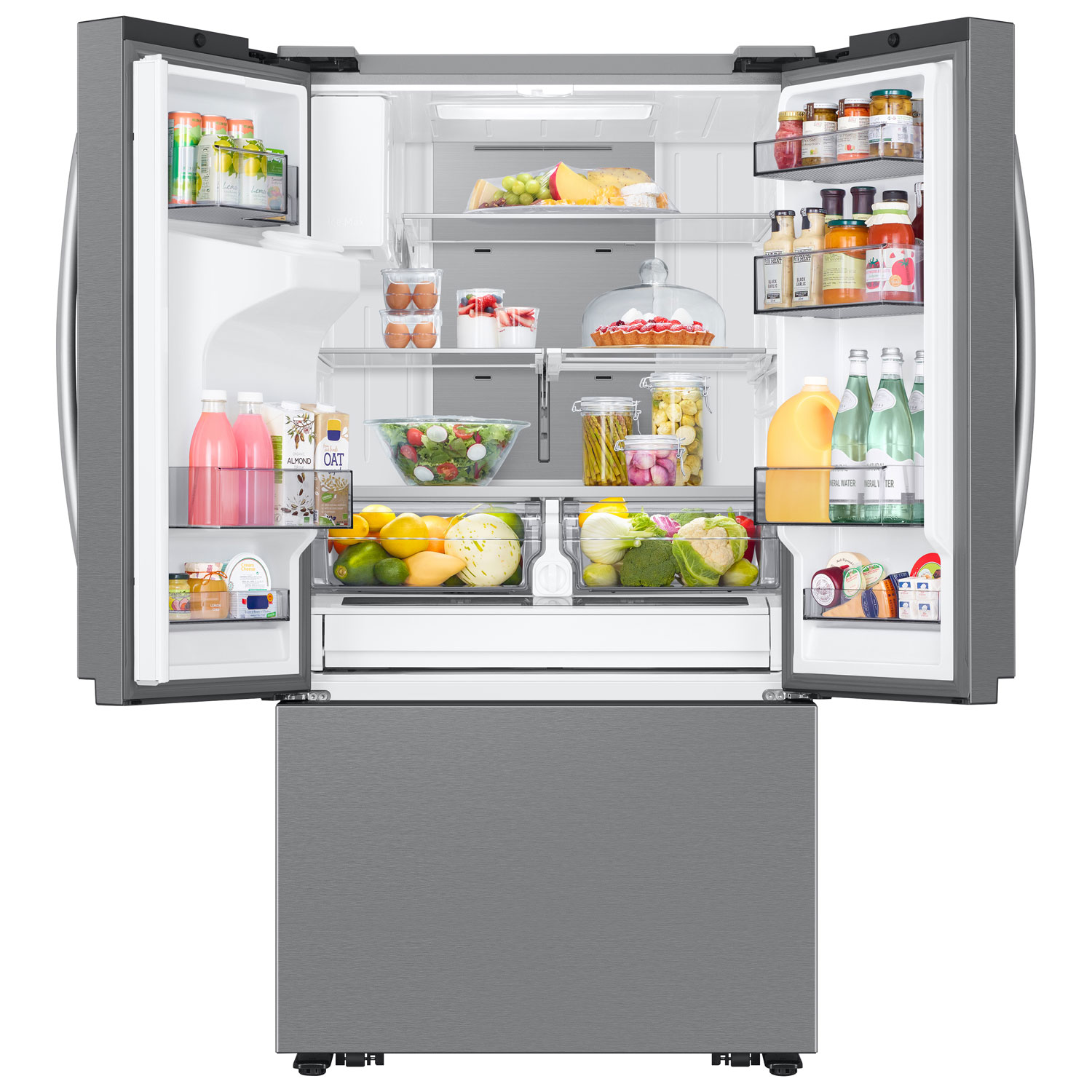 Samsung 36" 30.5 Cu. Ft. French Door Refrigerator w/ Water & Ice Dispenser - Stainless Steel