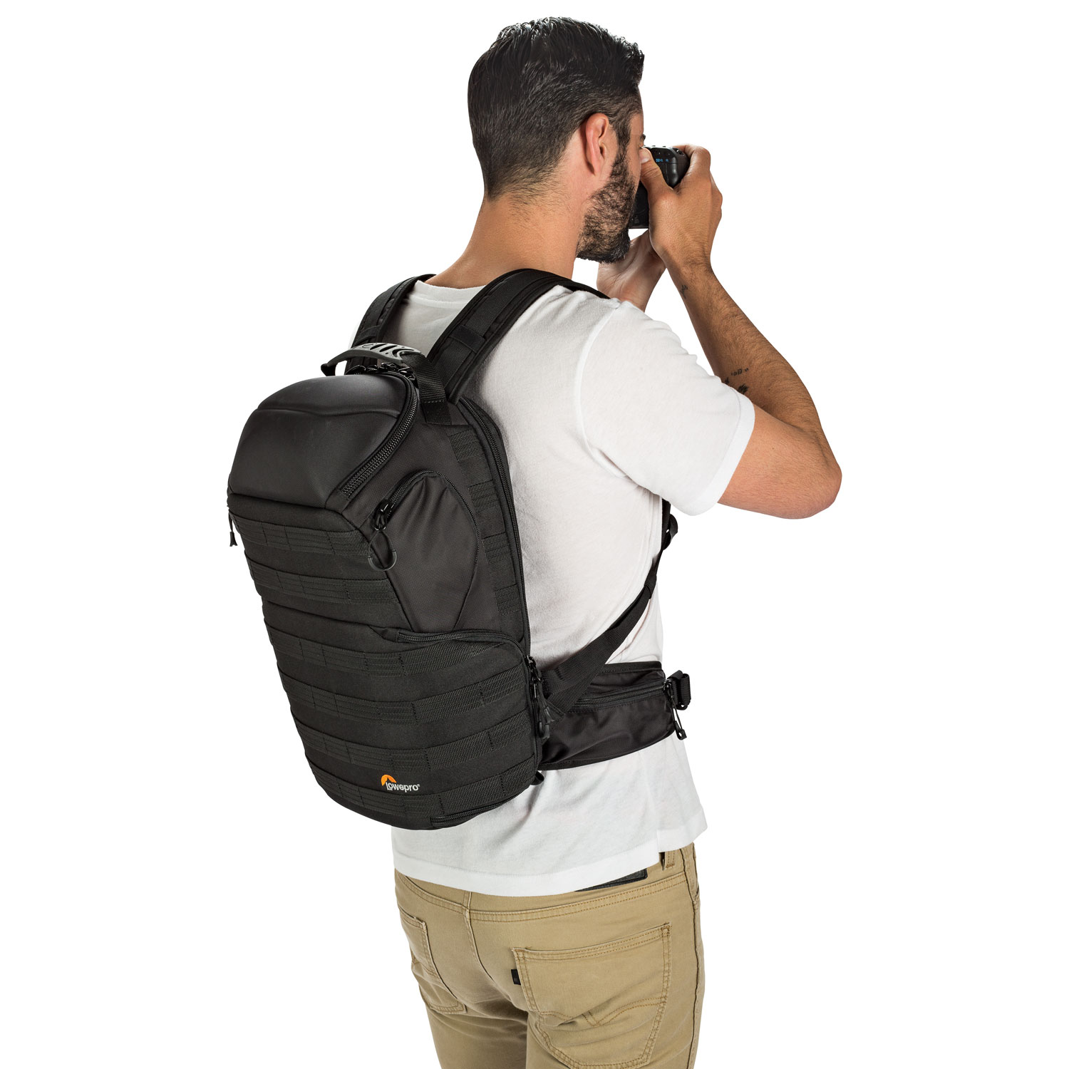 Sac à dos ProTactic BP 350 AW II Greenline de Lowepro pour appareil photo numérique - Noir
