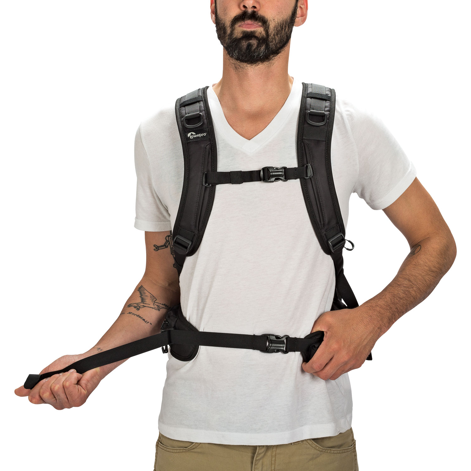 Sac à dos ProTactic BP 350 AW II Greenline de Lowepro pour appareil photo numérique - Noir