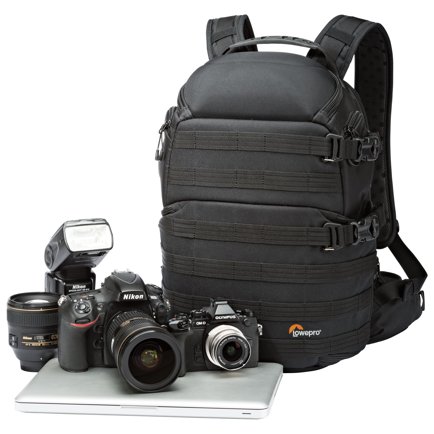 Sac à dos ProTactic BP 350 AW II Greenline de Lowepro pour appareil photo numérique - Noir