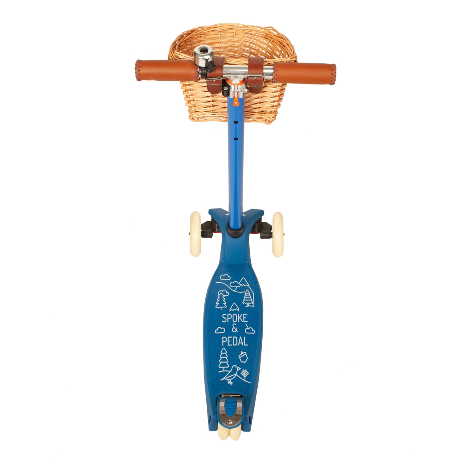 Spoke&Pedal Boulevard 3-Wheeled Toddler Scooter - Blue