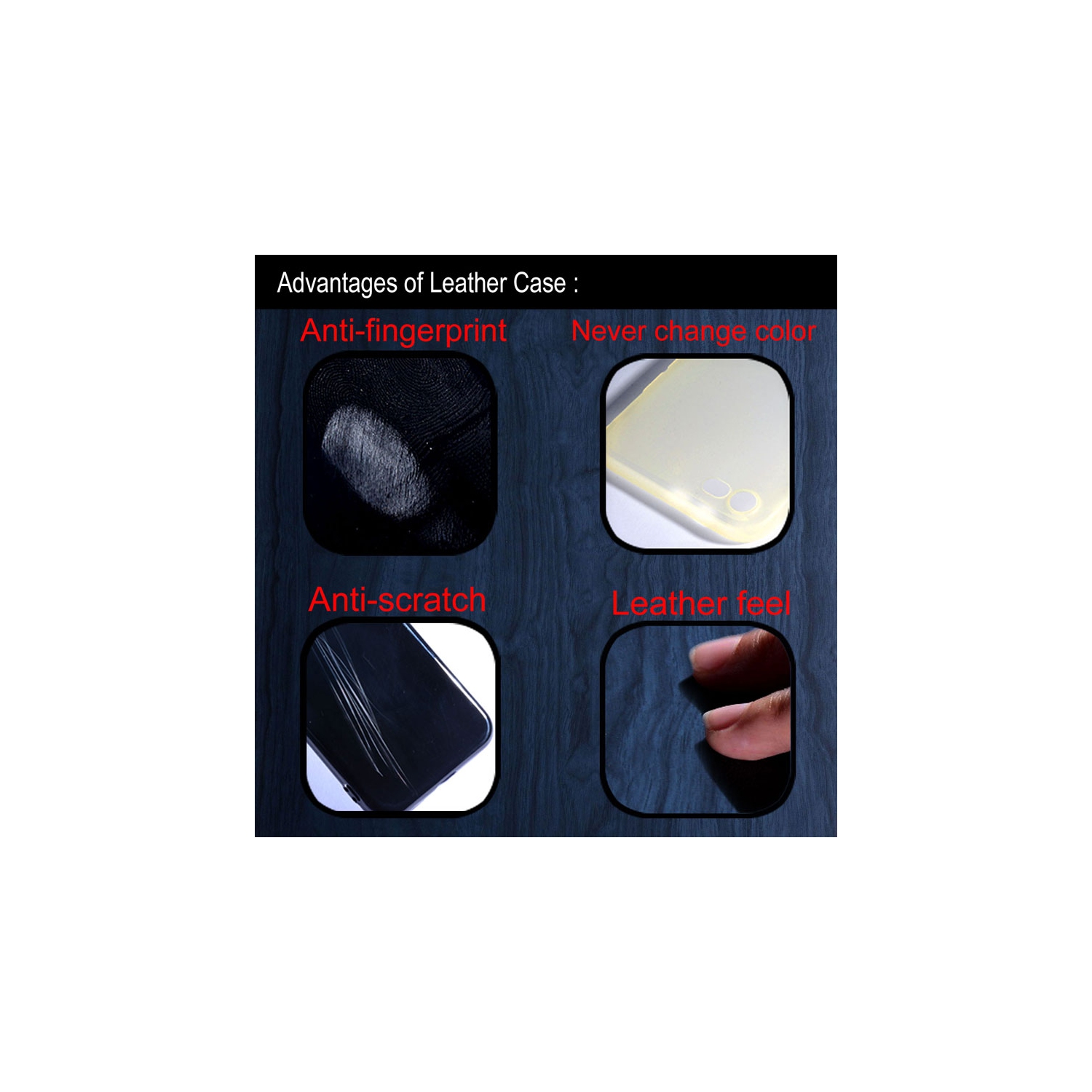 Luxurious Bamboo Wood Pattern Leather Phone Case - For Google Pixel 7