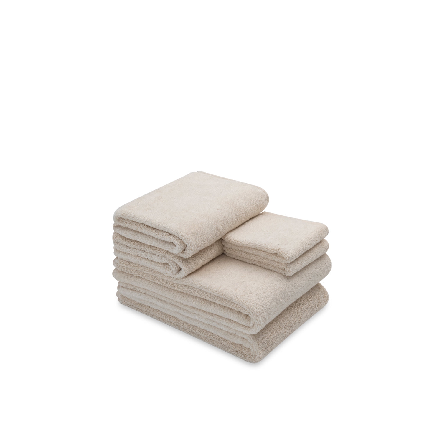 Ensemble de draps de bain biologique - 6 pièces - Fairtrade certifié et coton biologique GOTS