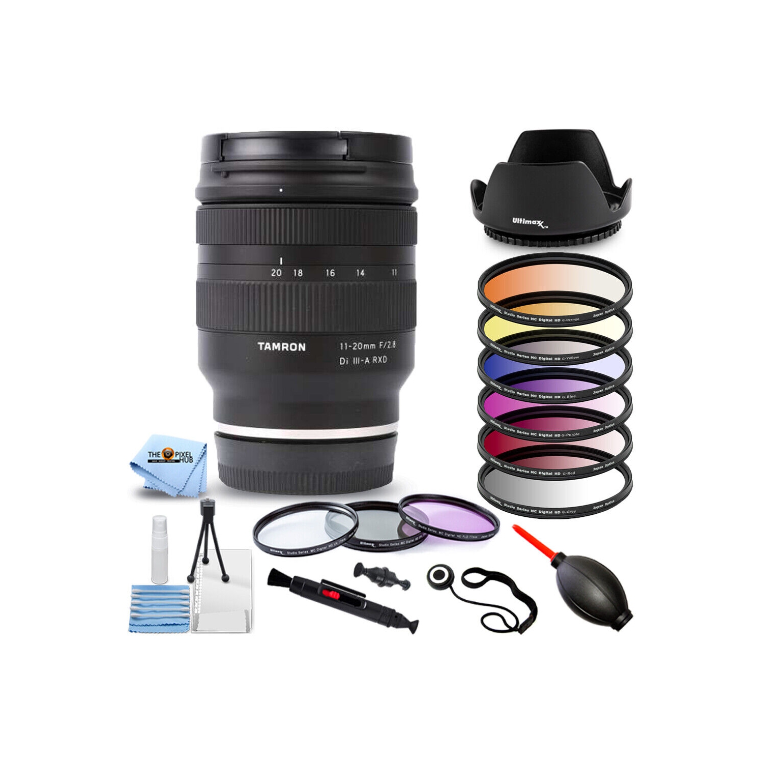 Tamron 11-20mm f2.8 Di III-A RXD Lens for Sony E AFB060S-700 - Filter Kit Bundle