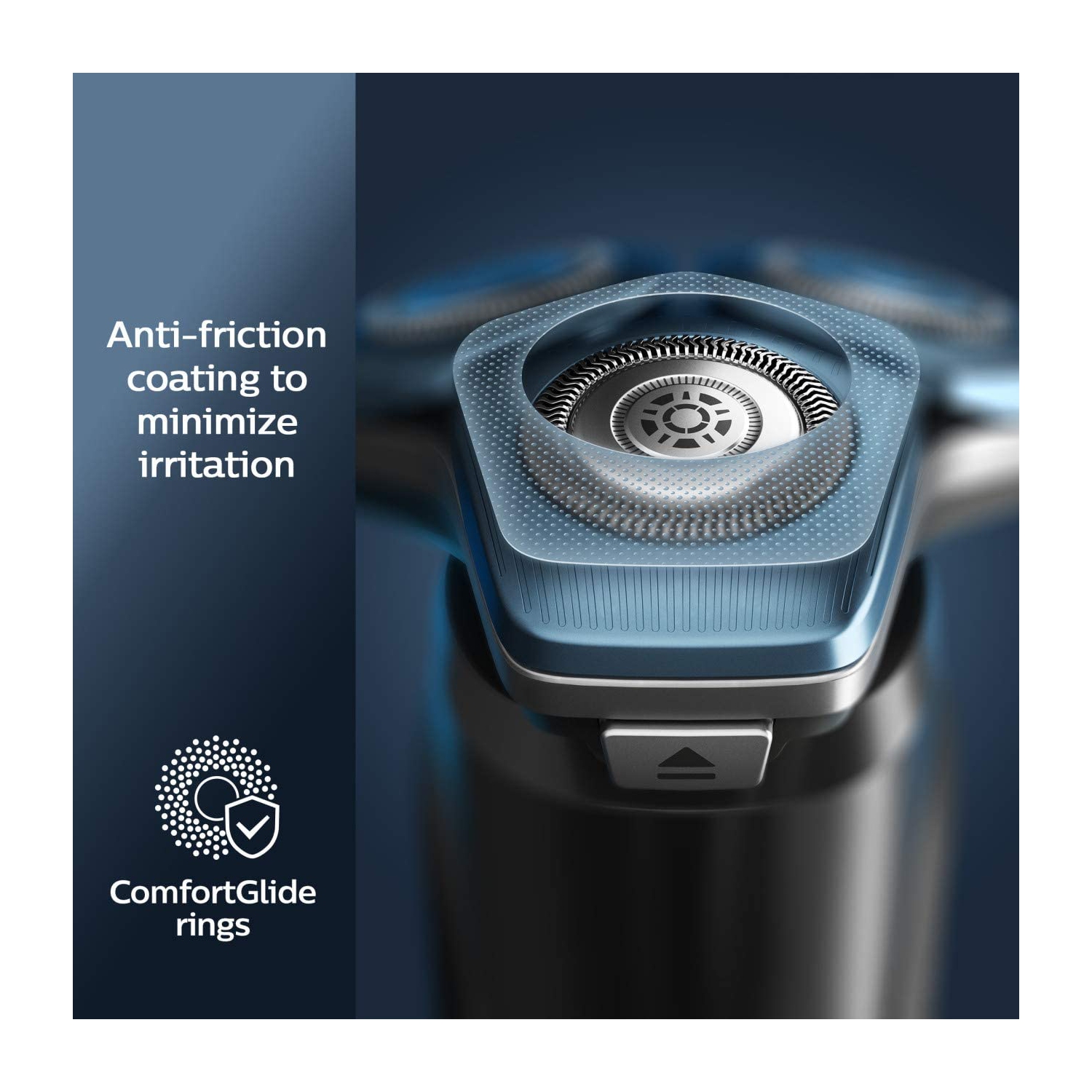 Rasoir électrique avec ou sans mousse rechargeable Norelco 7700 de Philips avec technologie SenseIQ, Quick Clean Pod, socle de recharge et tondeuse