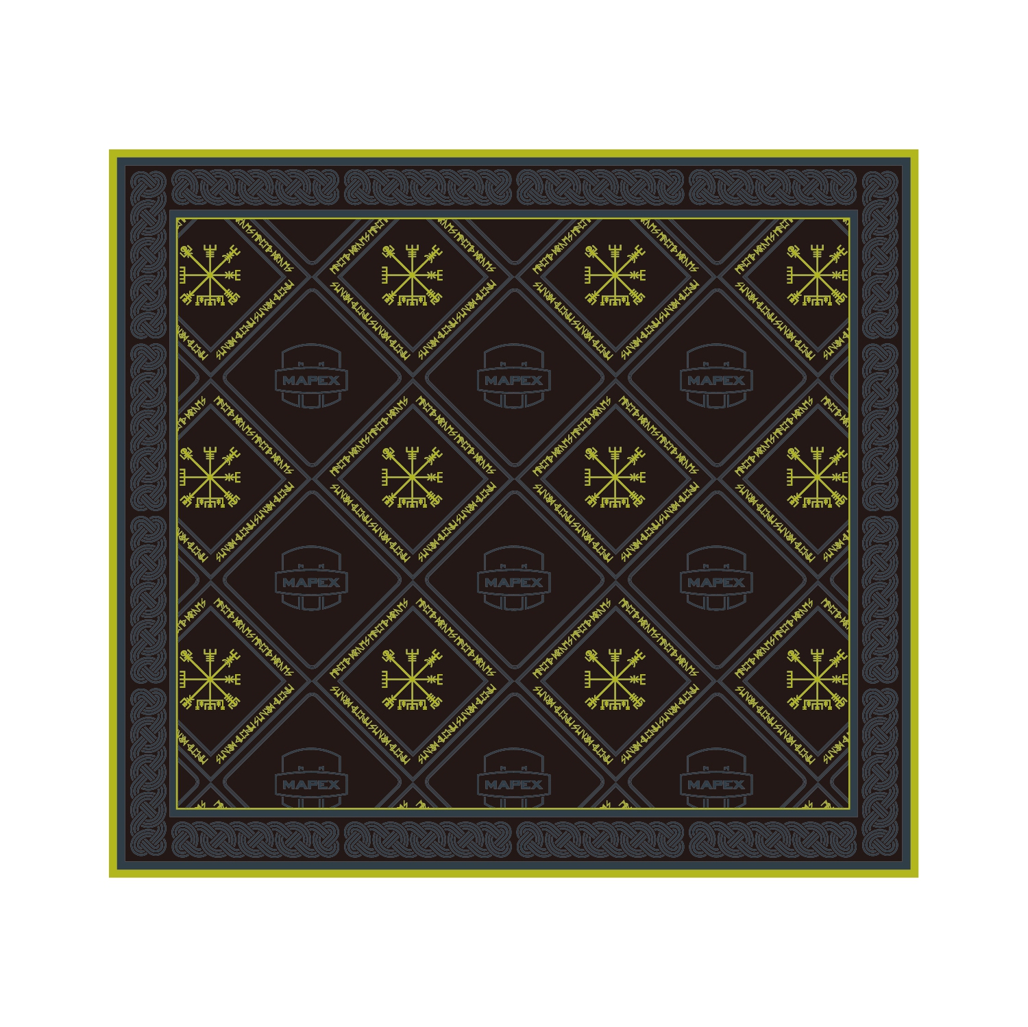 Tapis de batterie professionnel Mapex - Viking royal