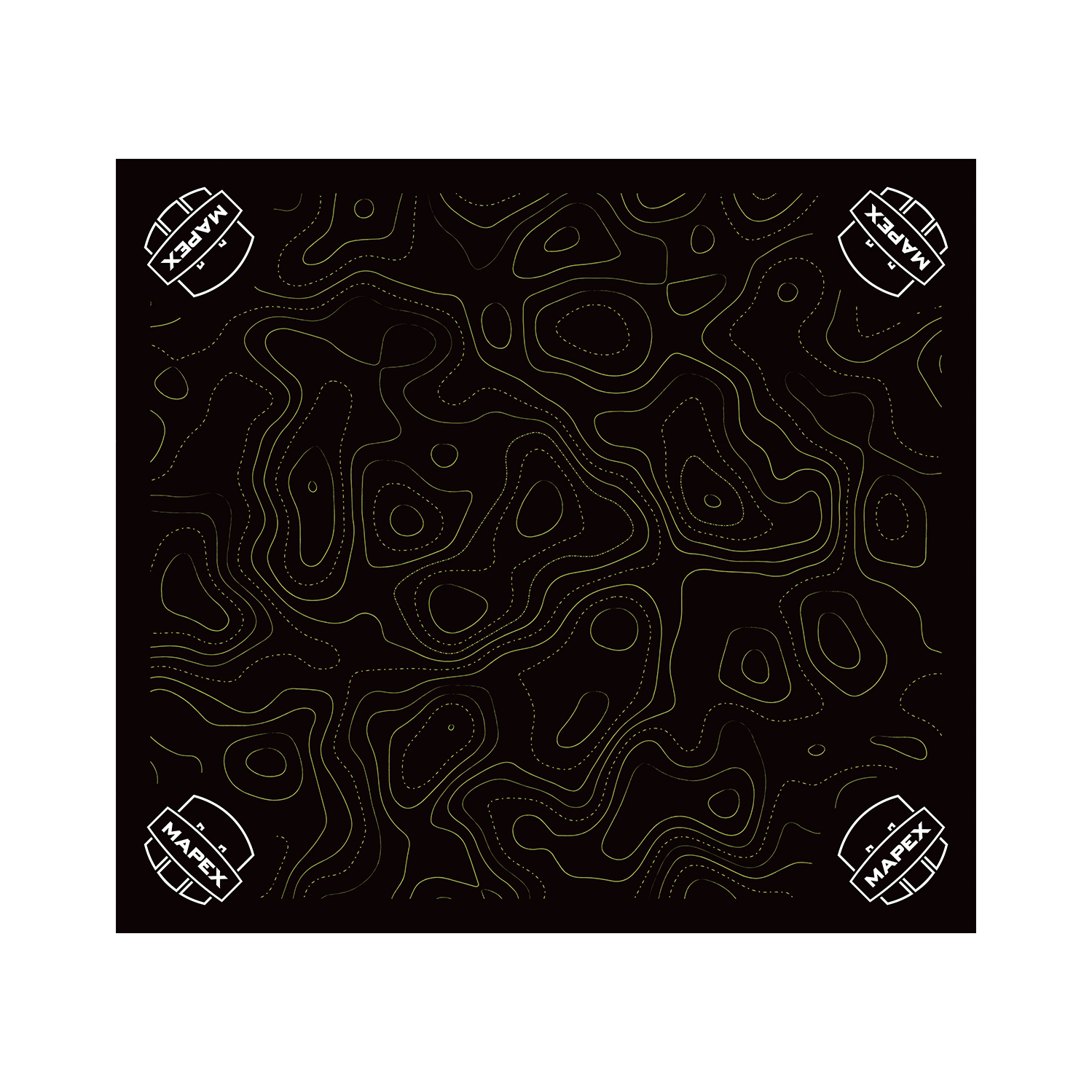 Tapis de batterie professionnel Mapex - Contour classique