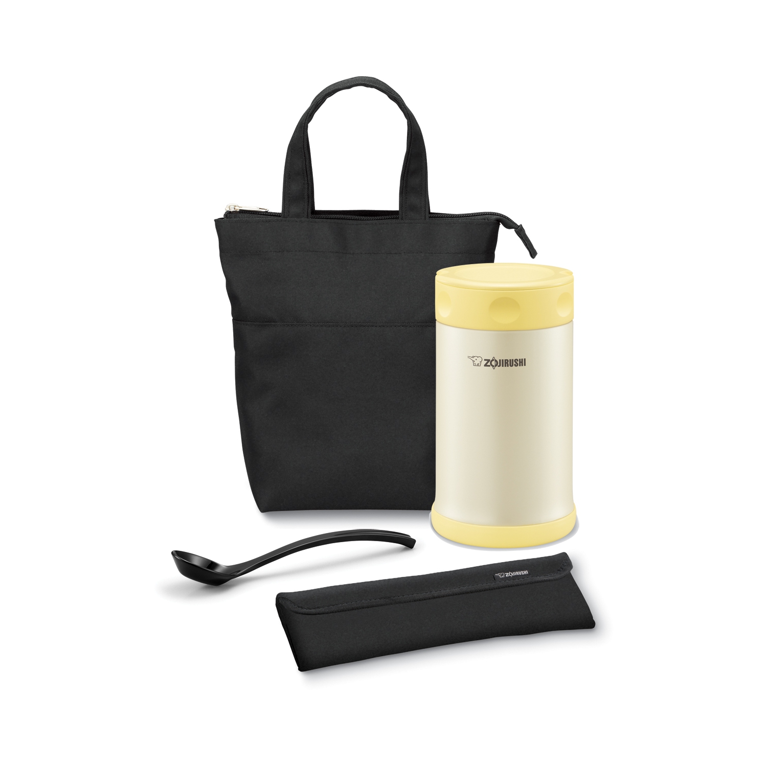 Zojirushi ZO-SW-FBE75(YP) Stainless Steel Food Jar - Pearl Yellow