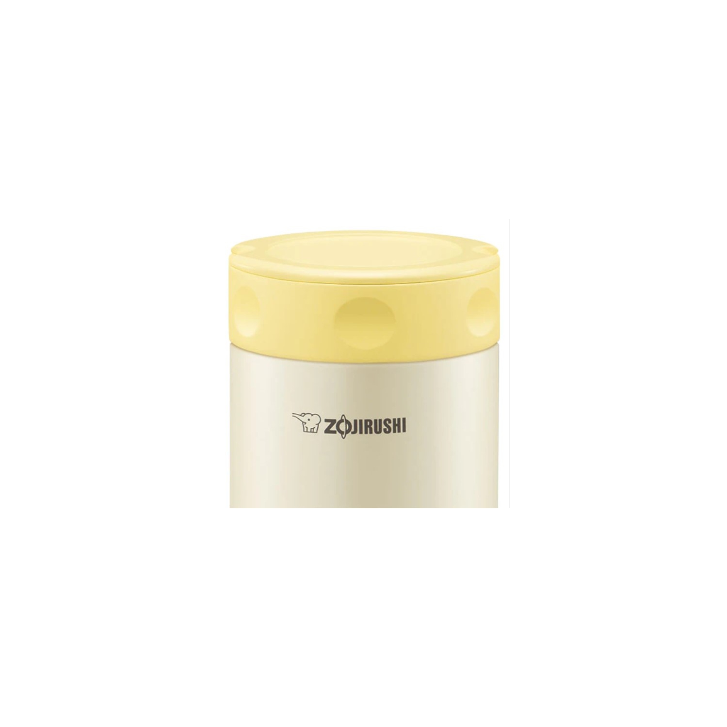 Zojirushi ZO-SW-FBE75(YP) Stainless Steel Food Jar - Pearl Yellow