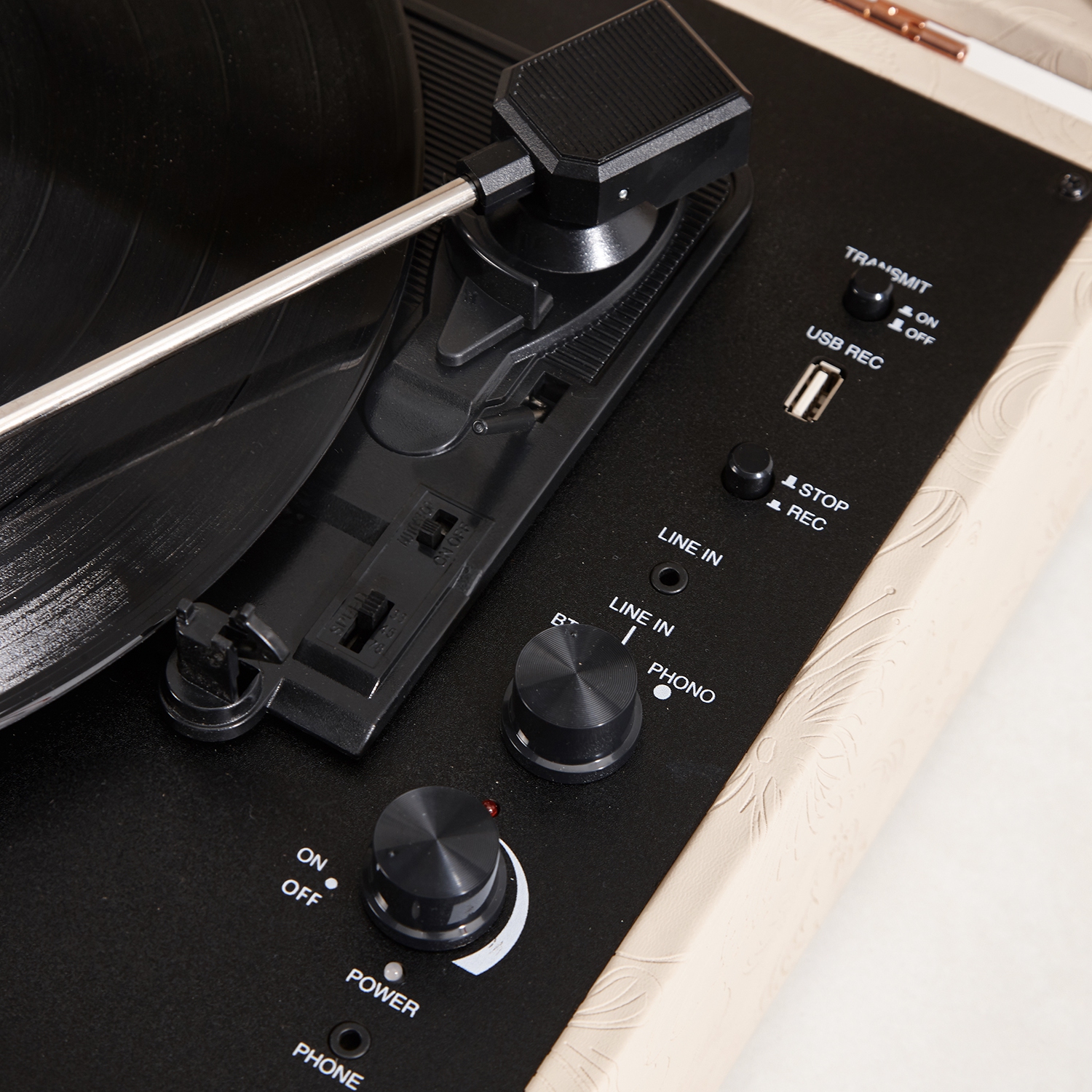 Arkrocket Coryphaeus Bluetooth Turntable Deluxe Edition Record Player