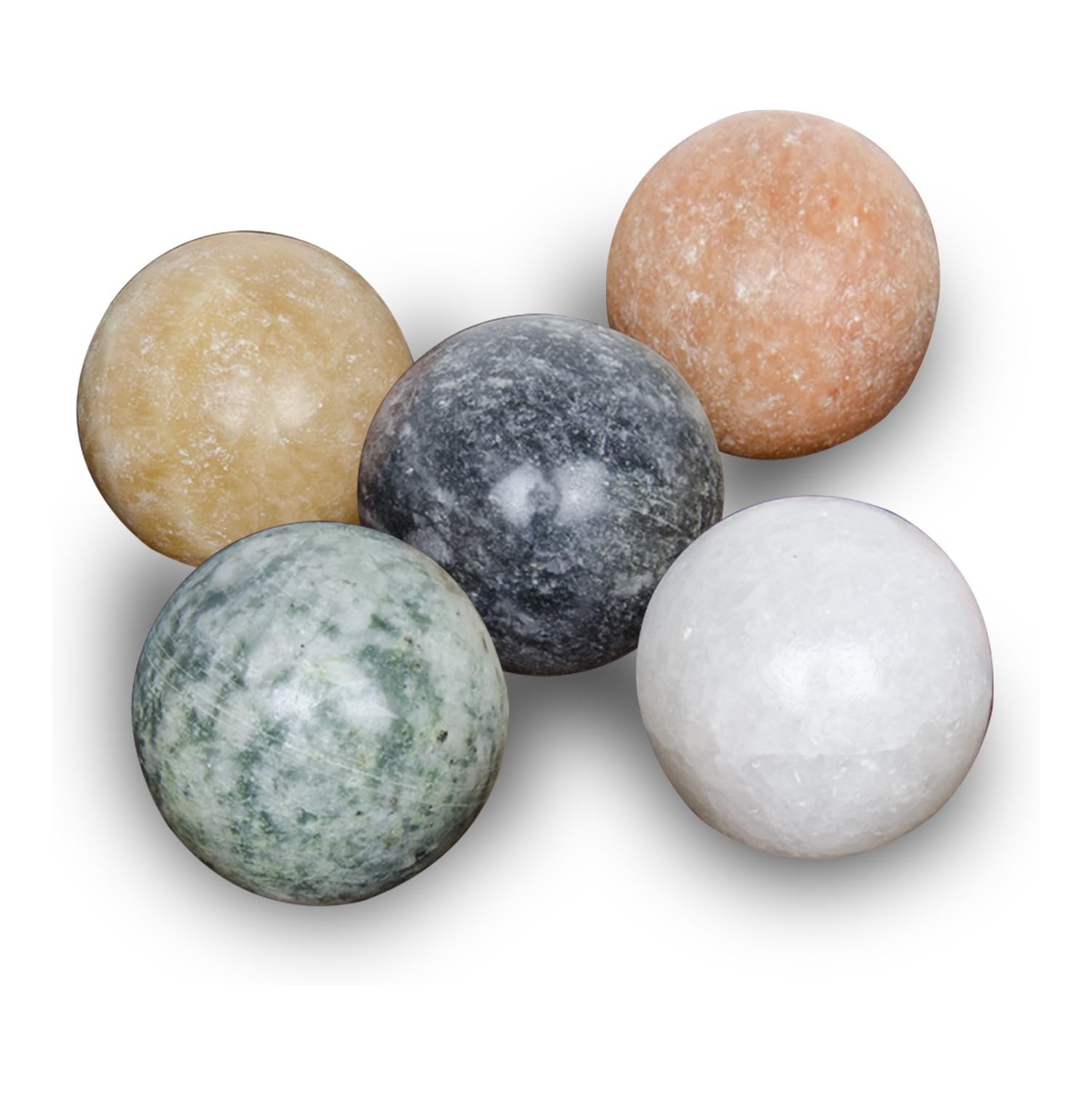 Ensemble de 5 billes de jeu Solitaire multicolores