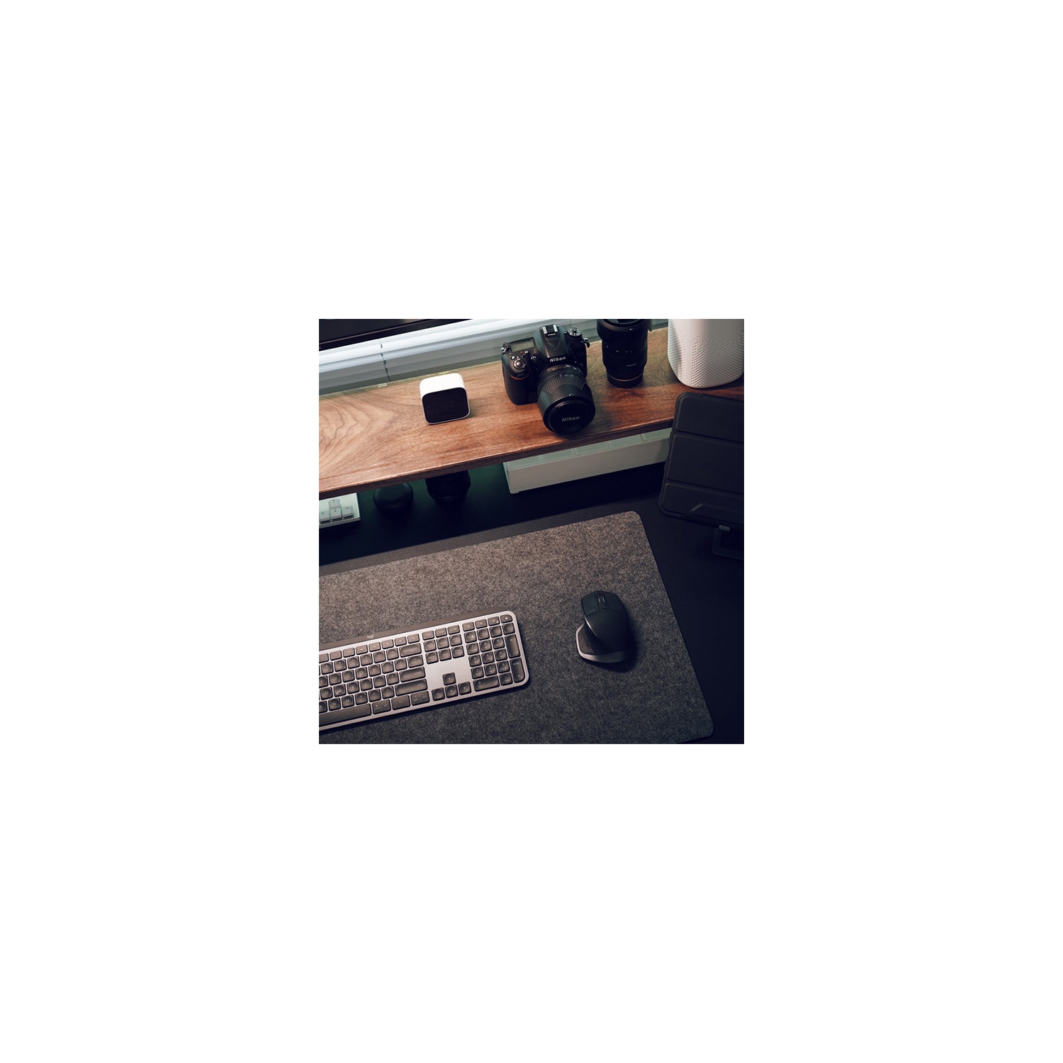 Sous-main en feutre Desky – petite surface en feutre de laine avec envers antidérapant