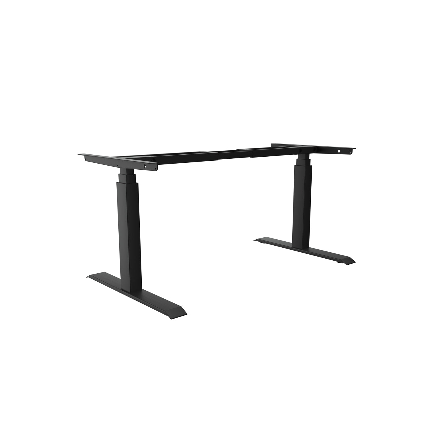 Desky Dual Sit-Stand Desk Frame – Grey, Dual-Motor, 23.6"–49.2" Lift, 308 lb Capacity