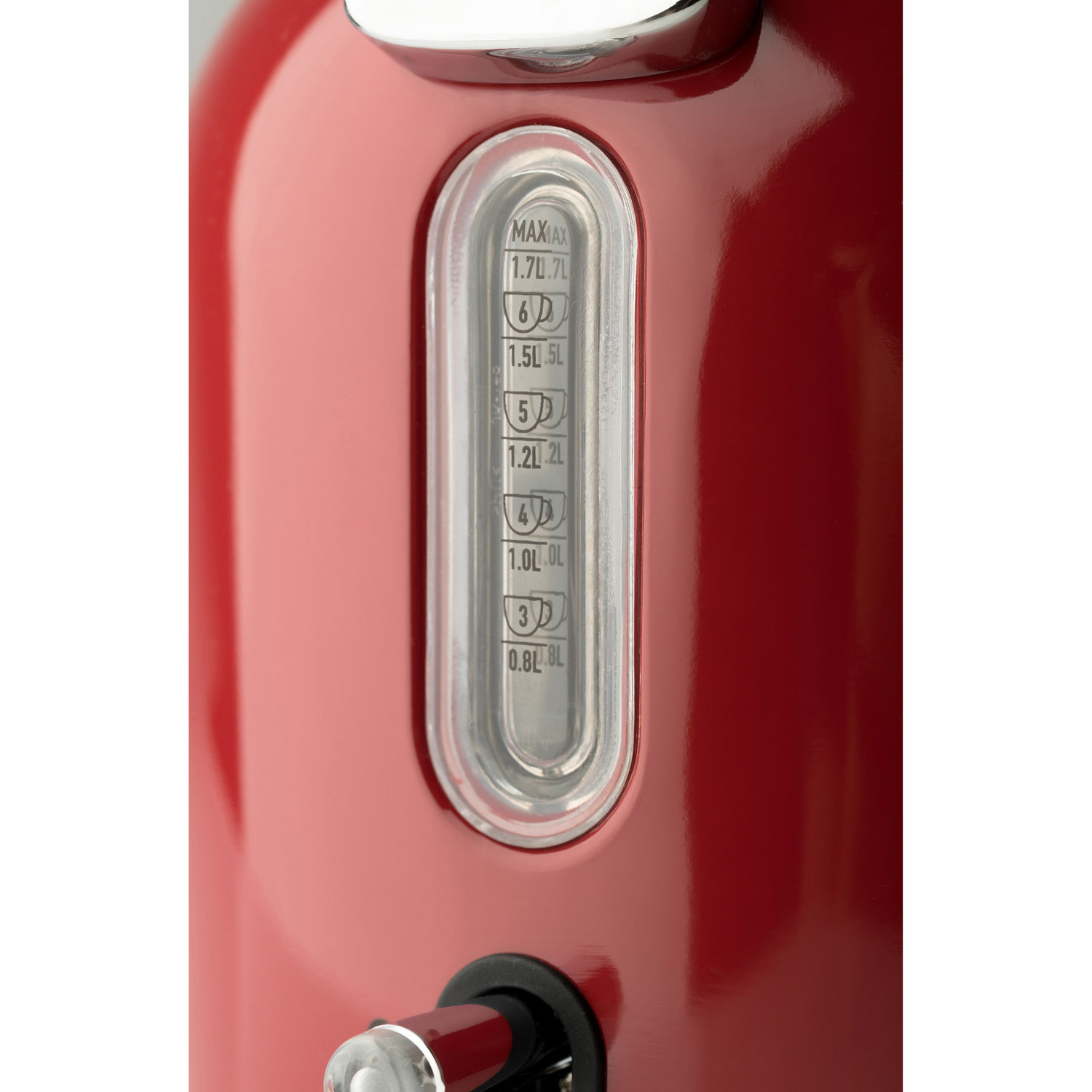 Haden Dorset Electric Kettle - 1.7L - Red