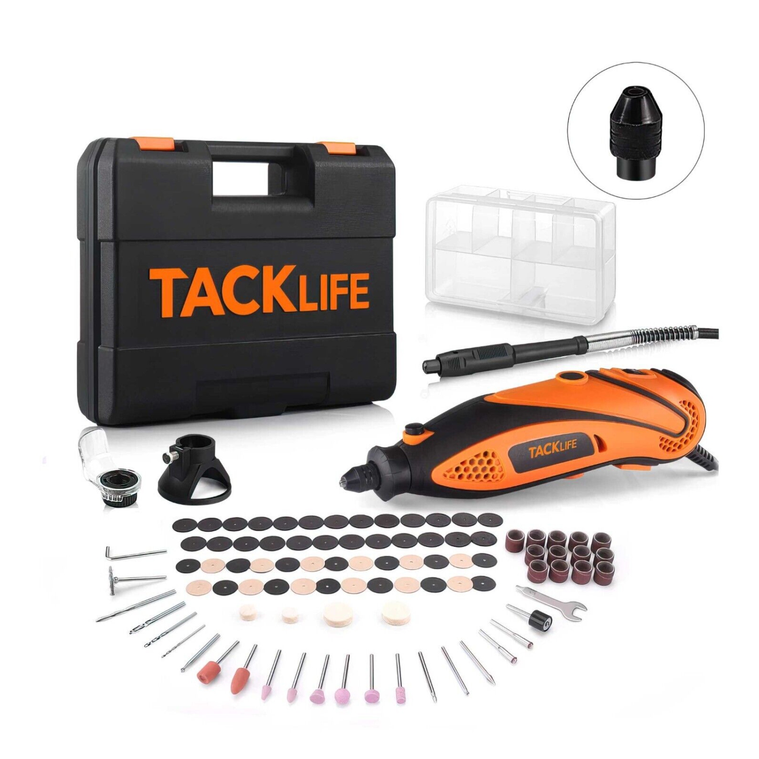 TackLife Power Tools Rotary Tool R3 RTD35ACL 3.2mm 120V 60Hz