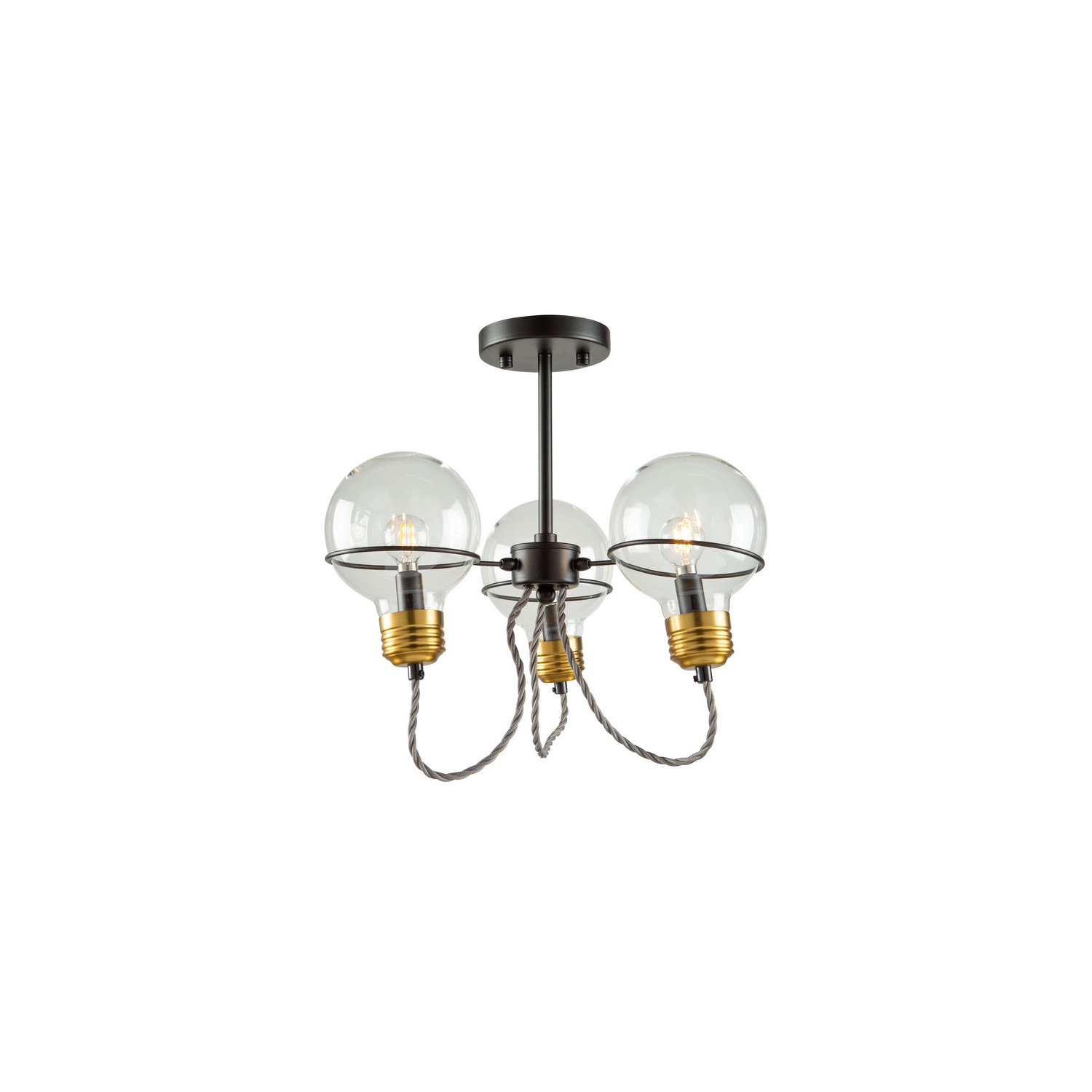 Martina 3 Light Semi-Flush Mount