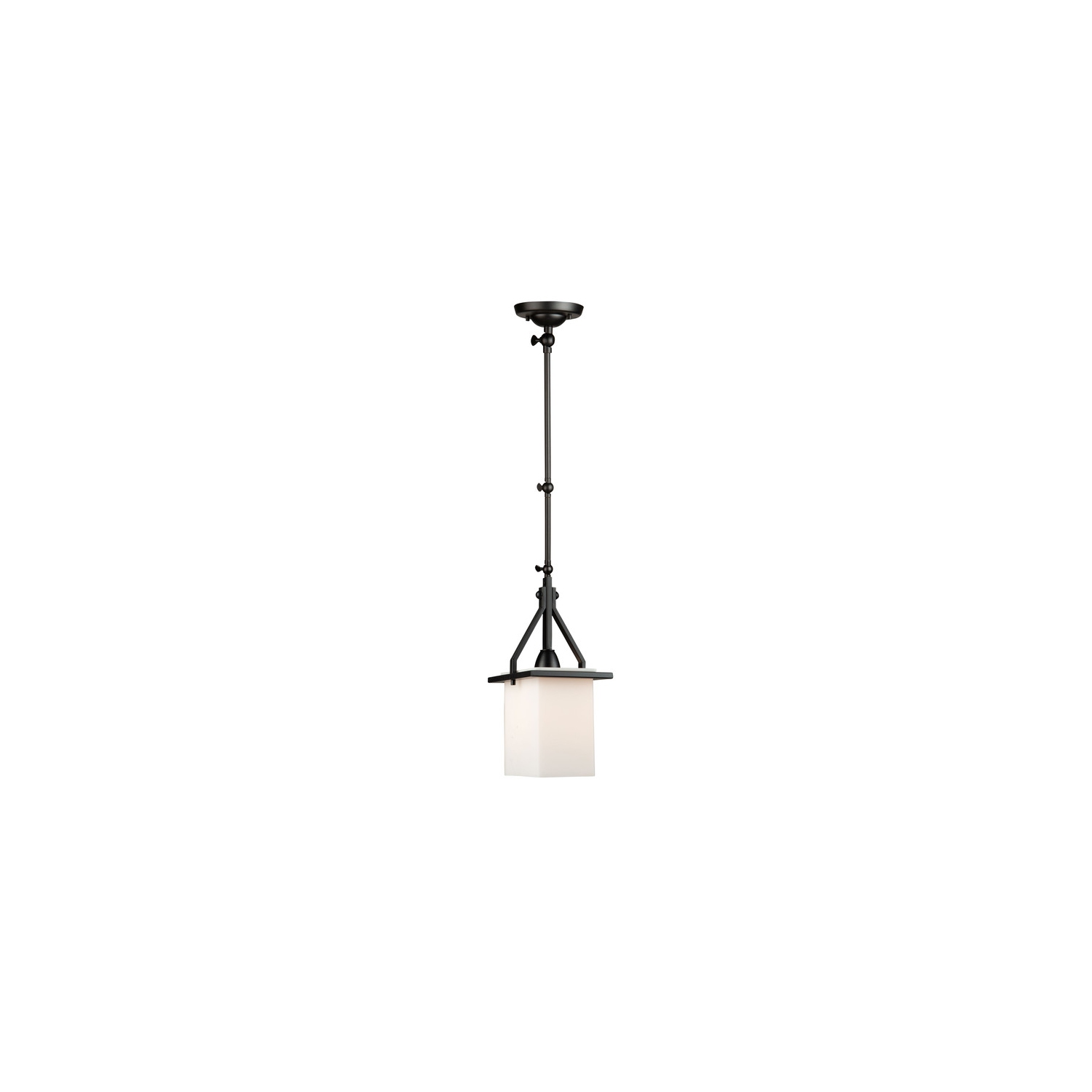 Brydon 1 Light Sconce/Pendant Black