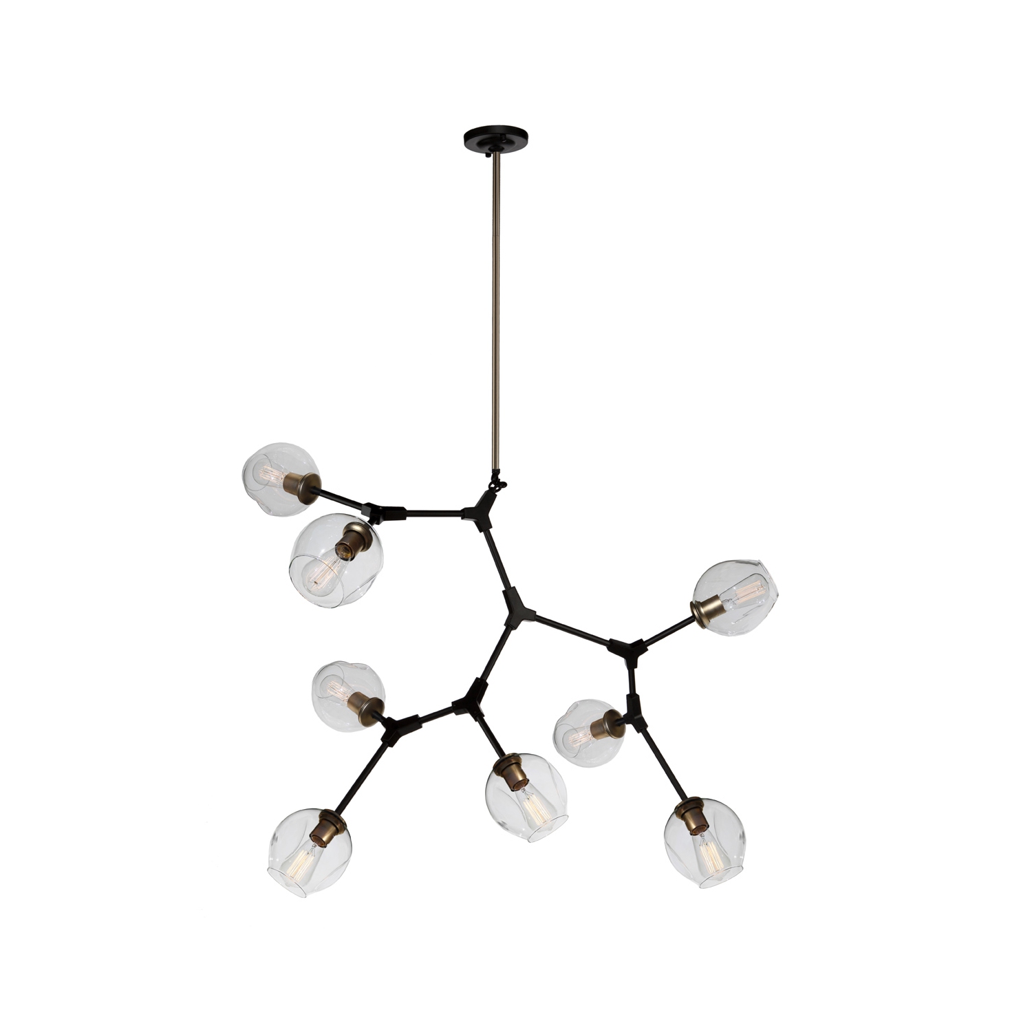 Organic 8-Light Chandelier
