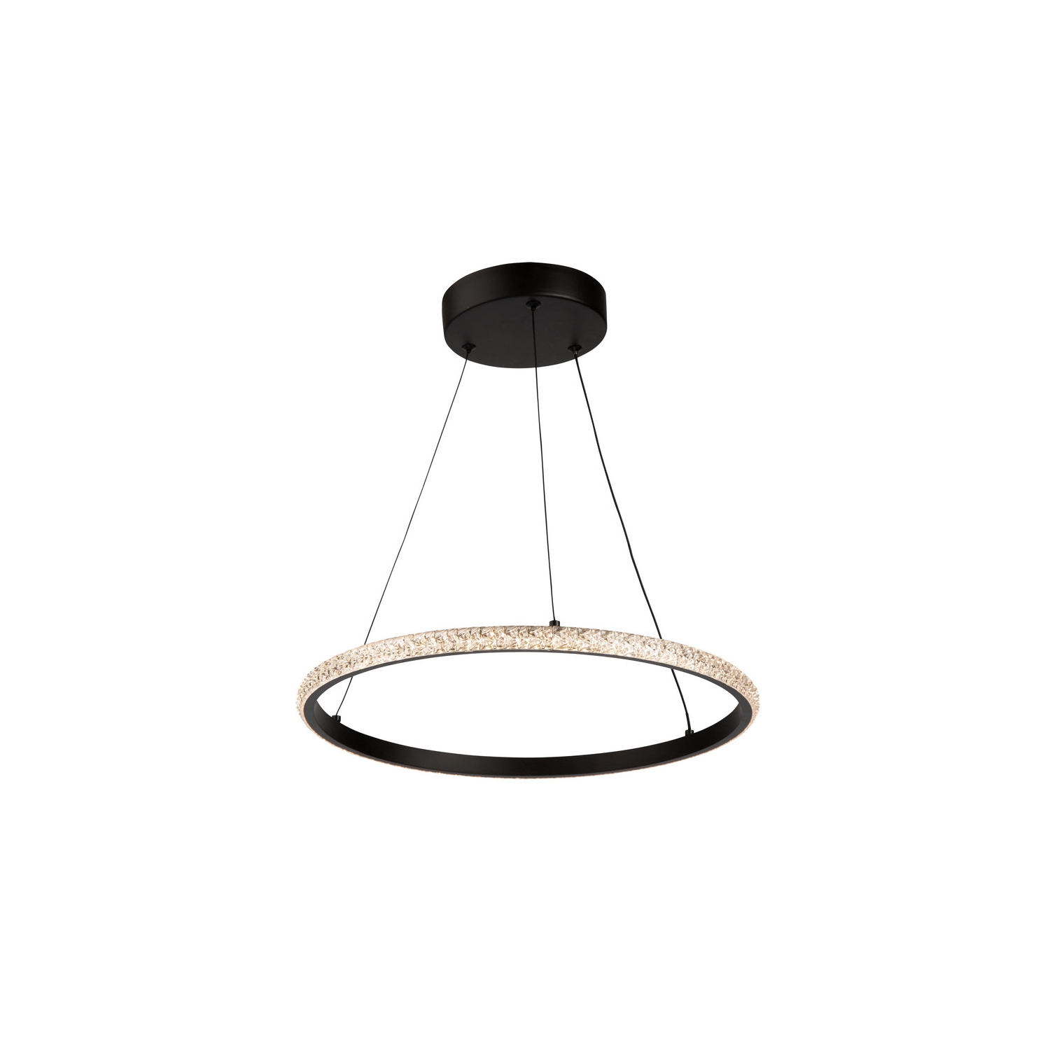 Nova 24W LED Pendant Black