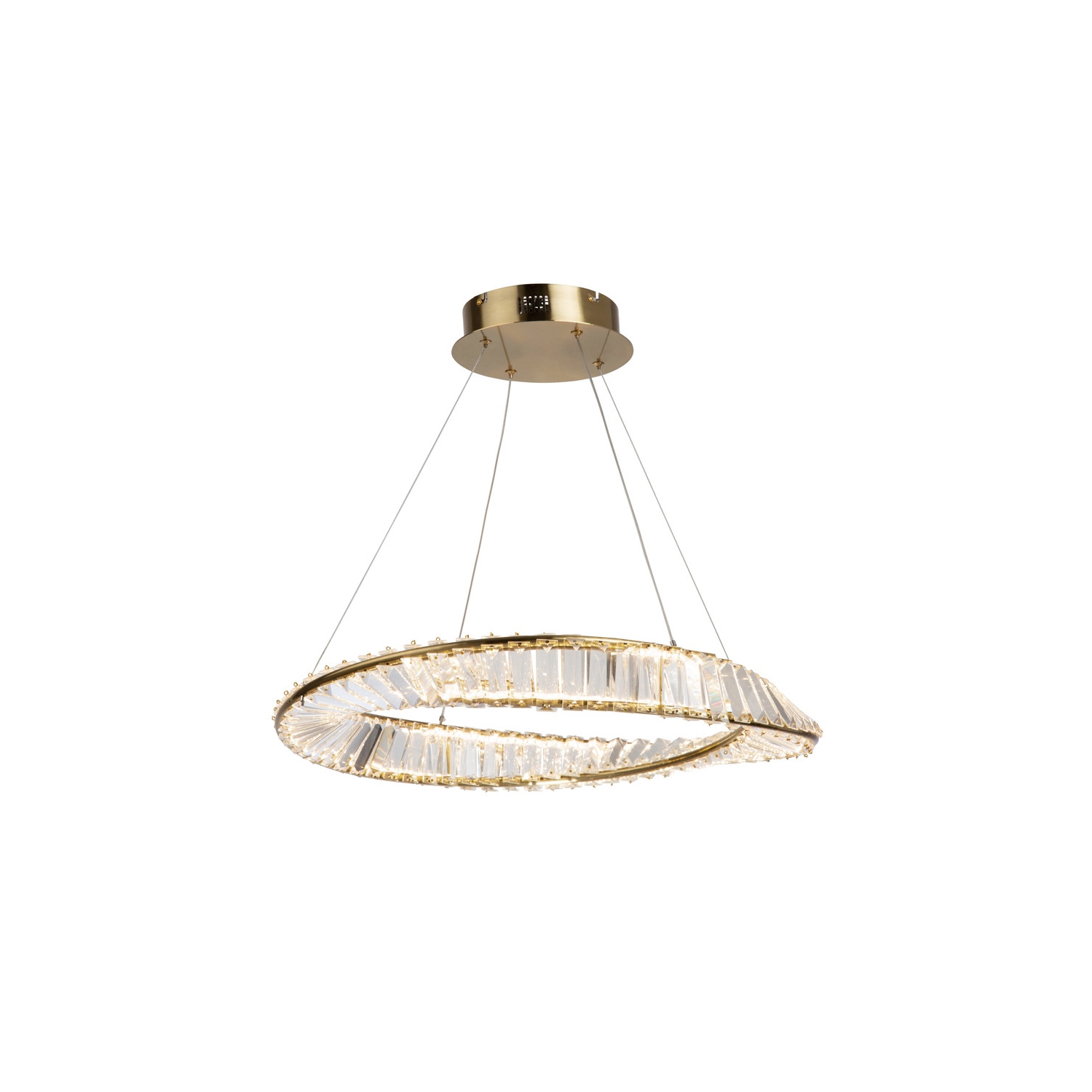 Stella 40W LED Pendant Brushed Brass