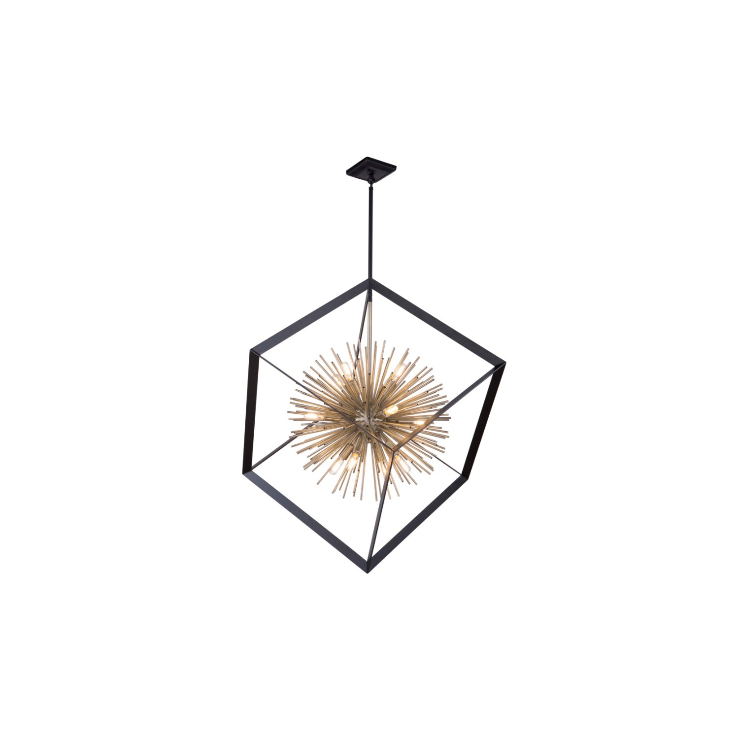 Sunburst 12-Light Chandelier