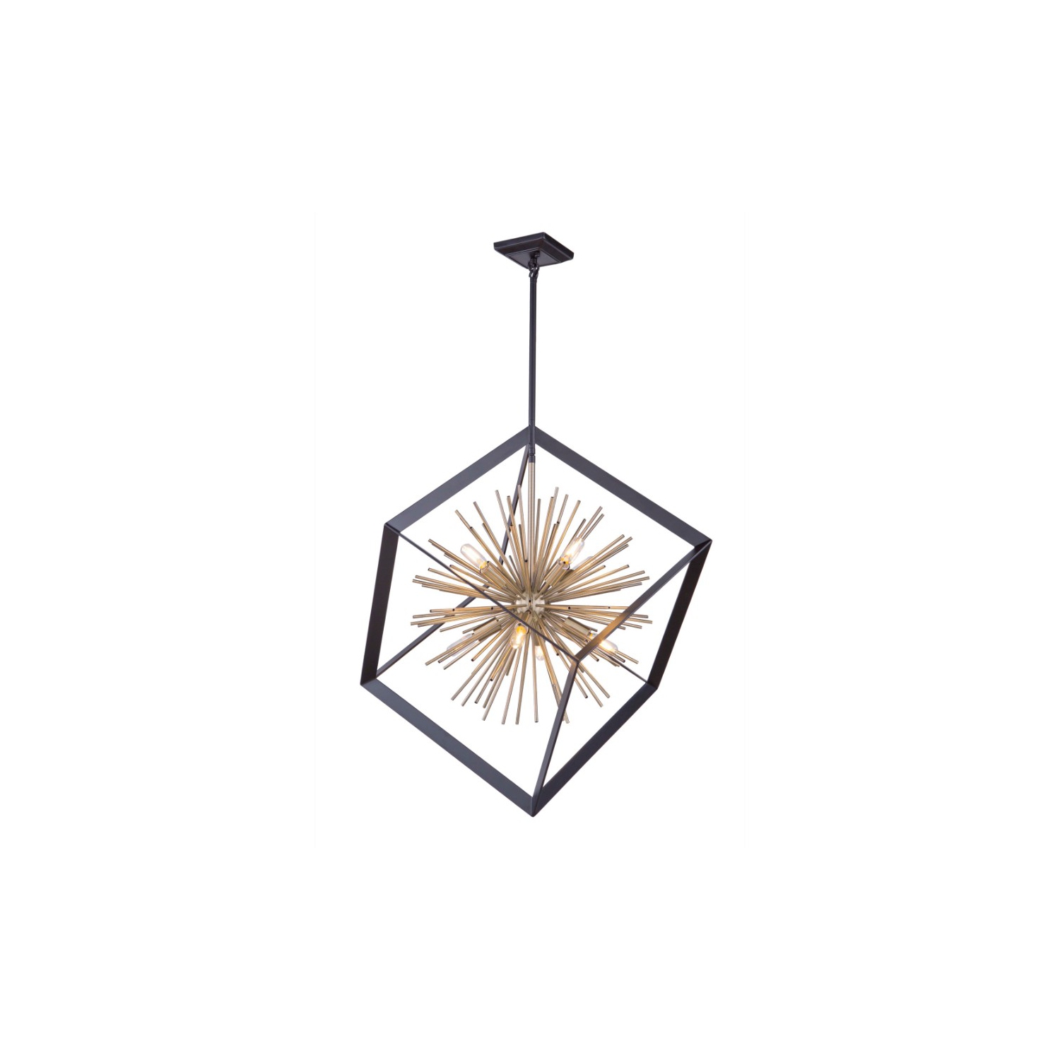 Lustre SUNBURST à 8 lampes