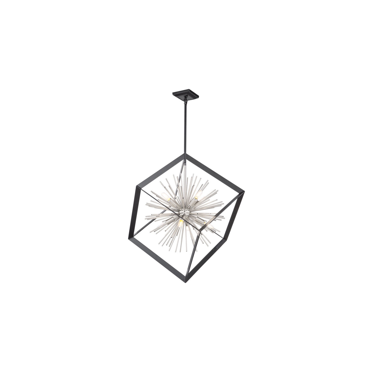 Sunburst 8 Light Chandelier
