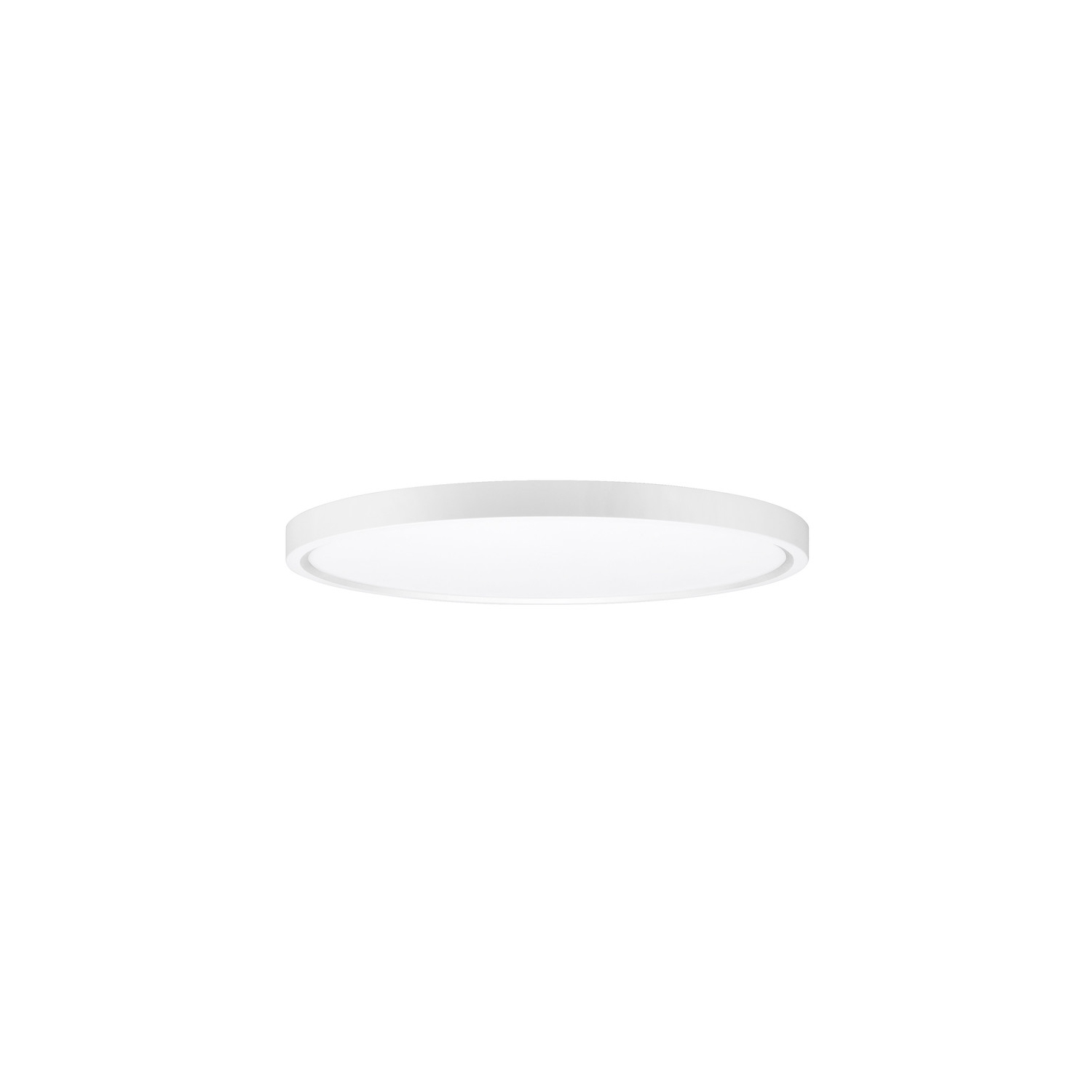 LED Flushmounts Collection 1-Light Flush Mount, White