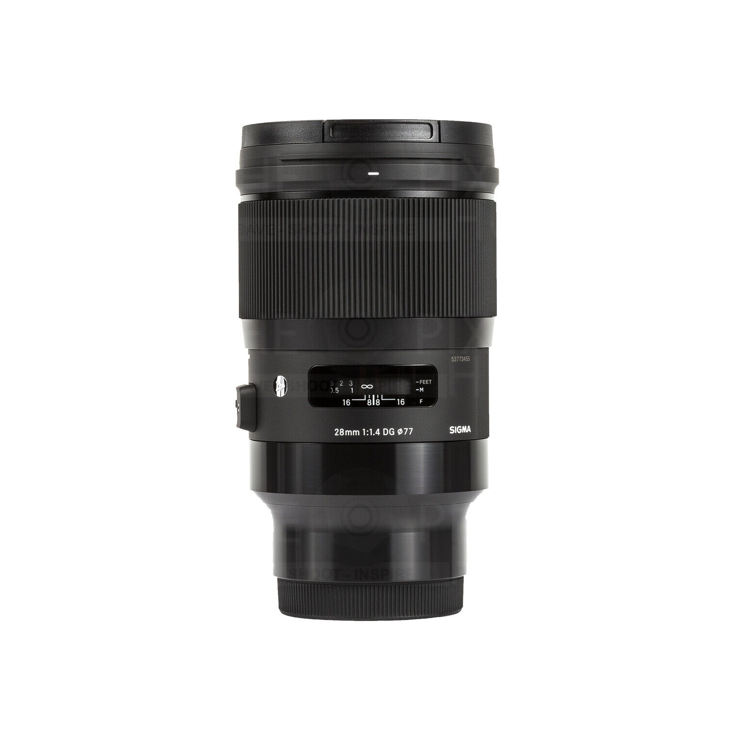 Objectif artistique 28&nbsp;mm f/1,4 DG HSM de Sigma pour ensemble de filtres E 441965 Pro de Sony