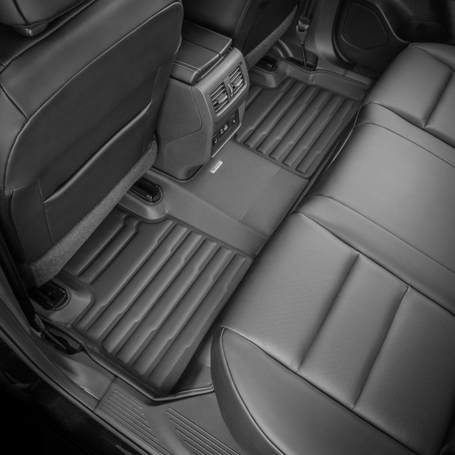 Tapis TuxMat - Pour les modèles Nissan Rogue 2023-2026 - Tapis d'auto personnalisés - Couverture maximale, toutes saisons, mesurée au laser - Cet