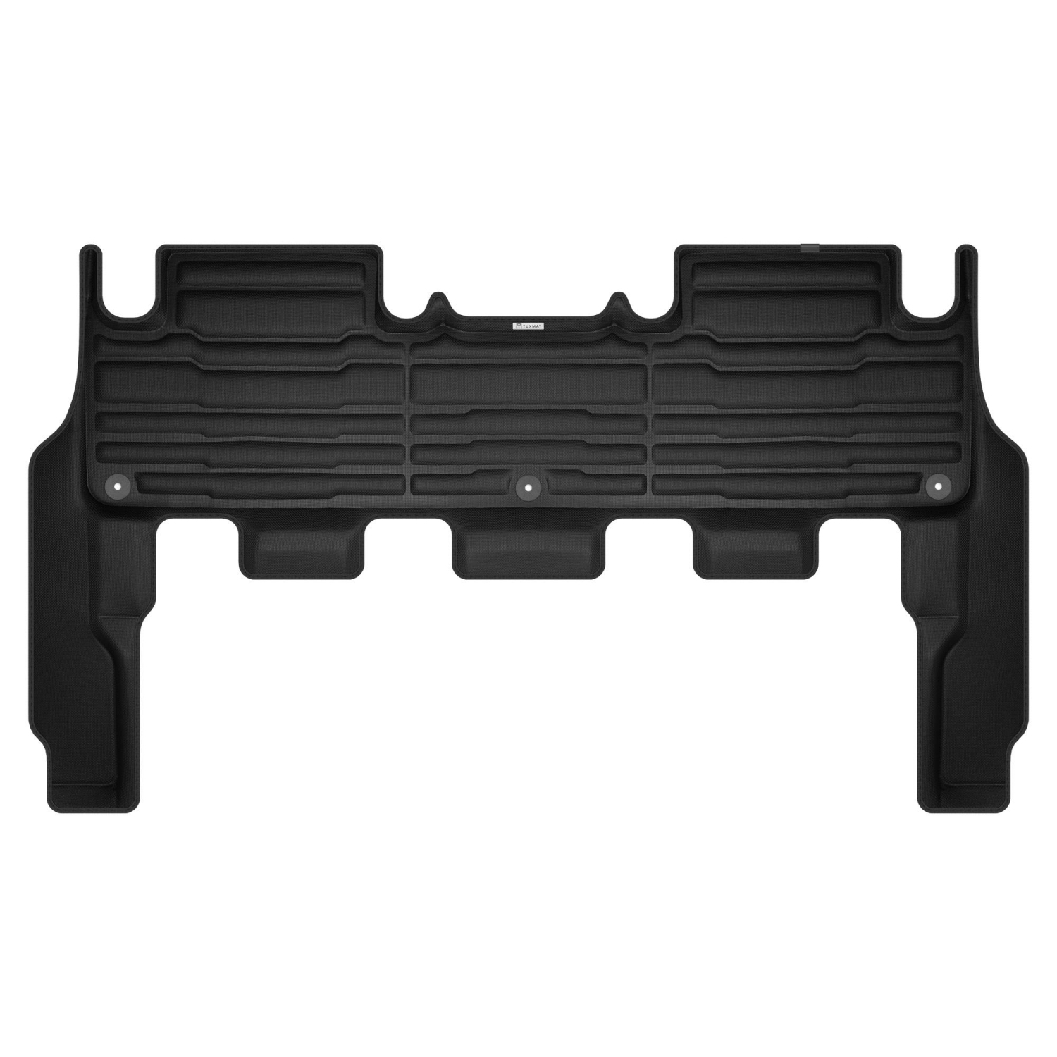 TuxMat - for Rivian R1S 7-Seater 2023-2024 Models - Custom Car Mats - Maximum Coverage, All Weather, Laser Measured - This Full Set Includes 1st, 2nd