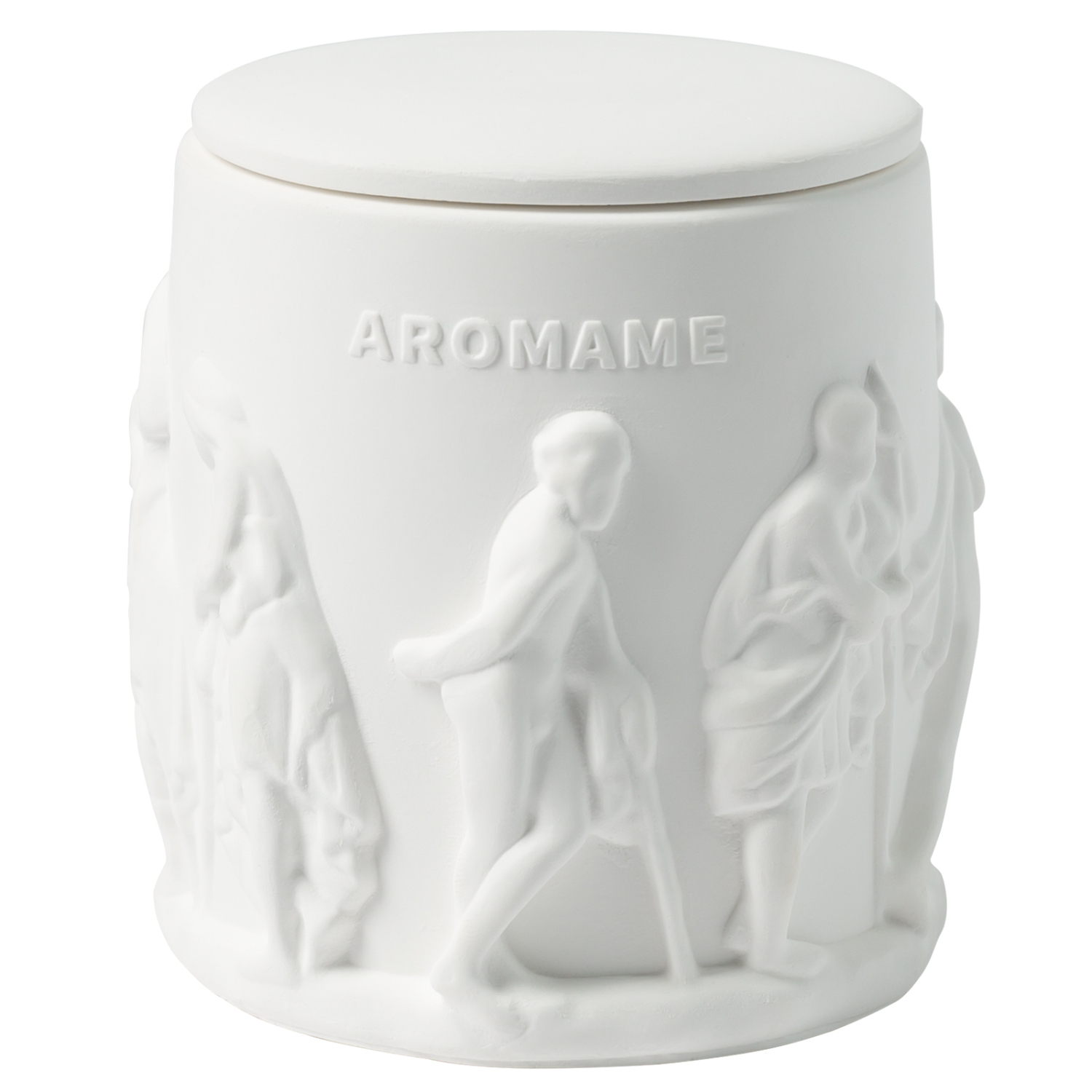 Bougies parfumées, bougies de soya biologiques avec contenant géant de plâtre