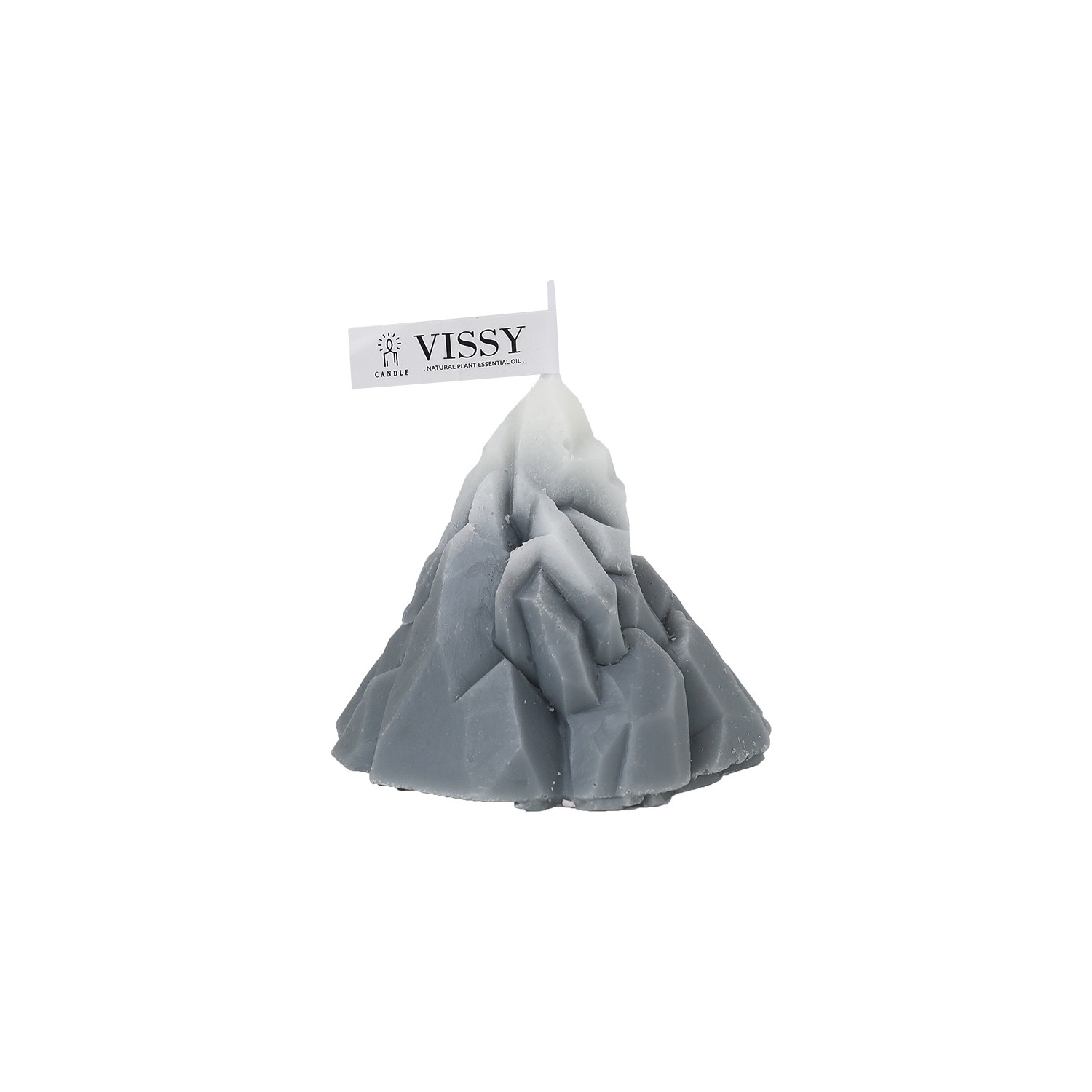 Bougie parfumée Iceberg, bougies esthétiques en paraffine fabriquées à la main