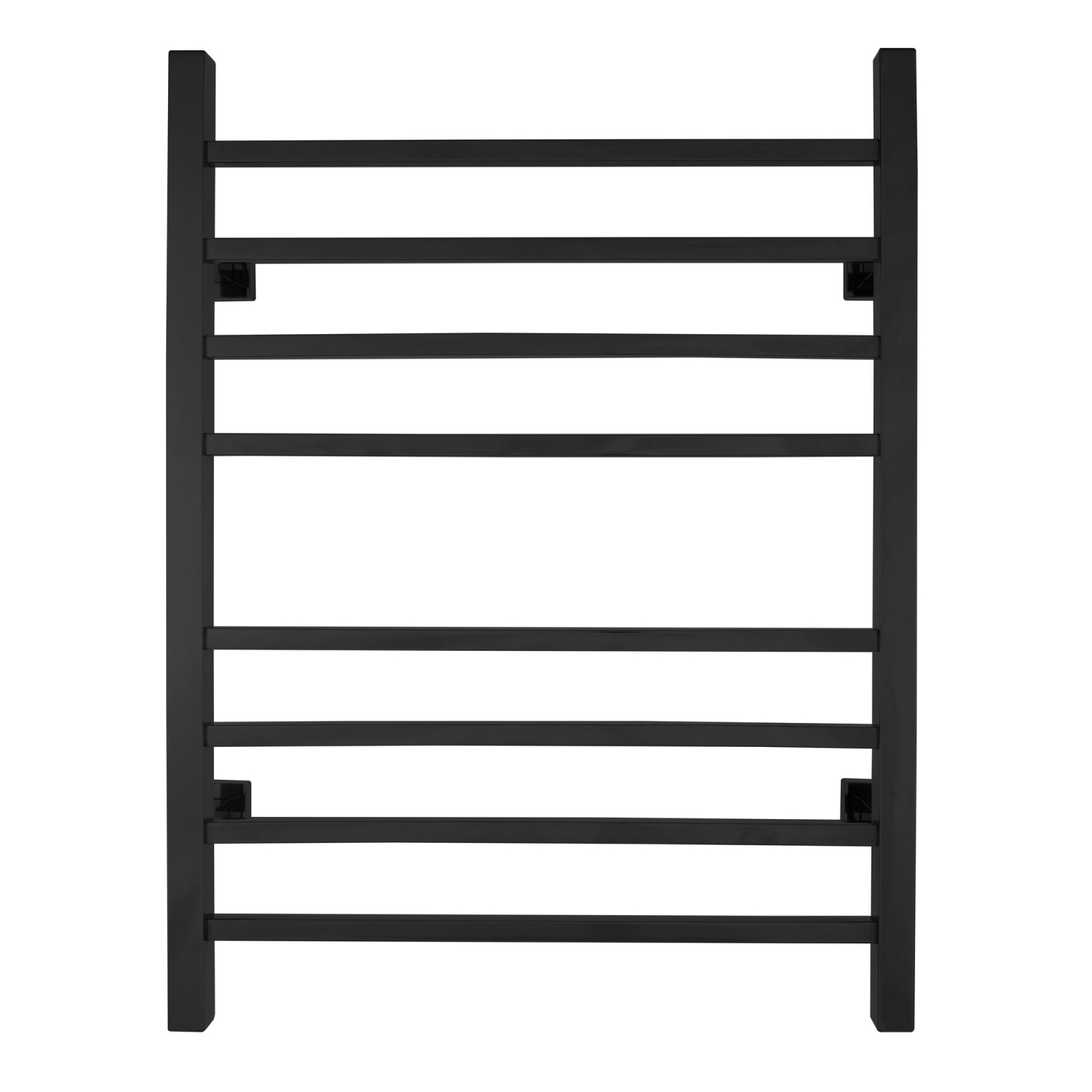 WarmlyYours Sierra Electric Towel Warmer 23.6"W x 31.5"H x 4.3"D, Black, Hardwired or Plug-in
