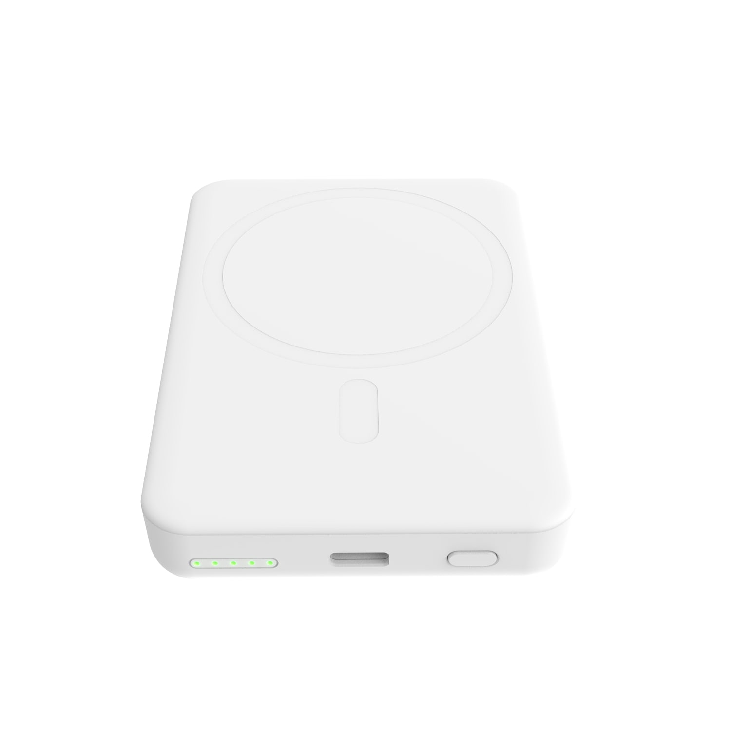 Blu Element Compatible with MagSafe Powerbank 5000MAH White