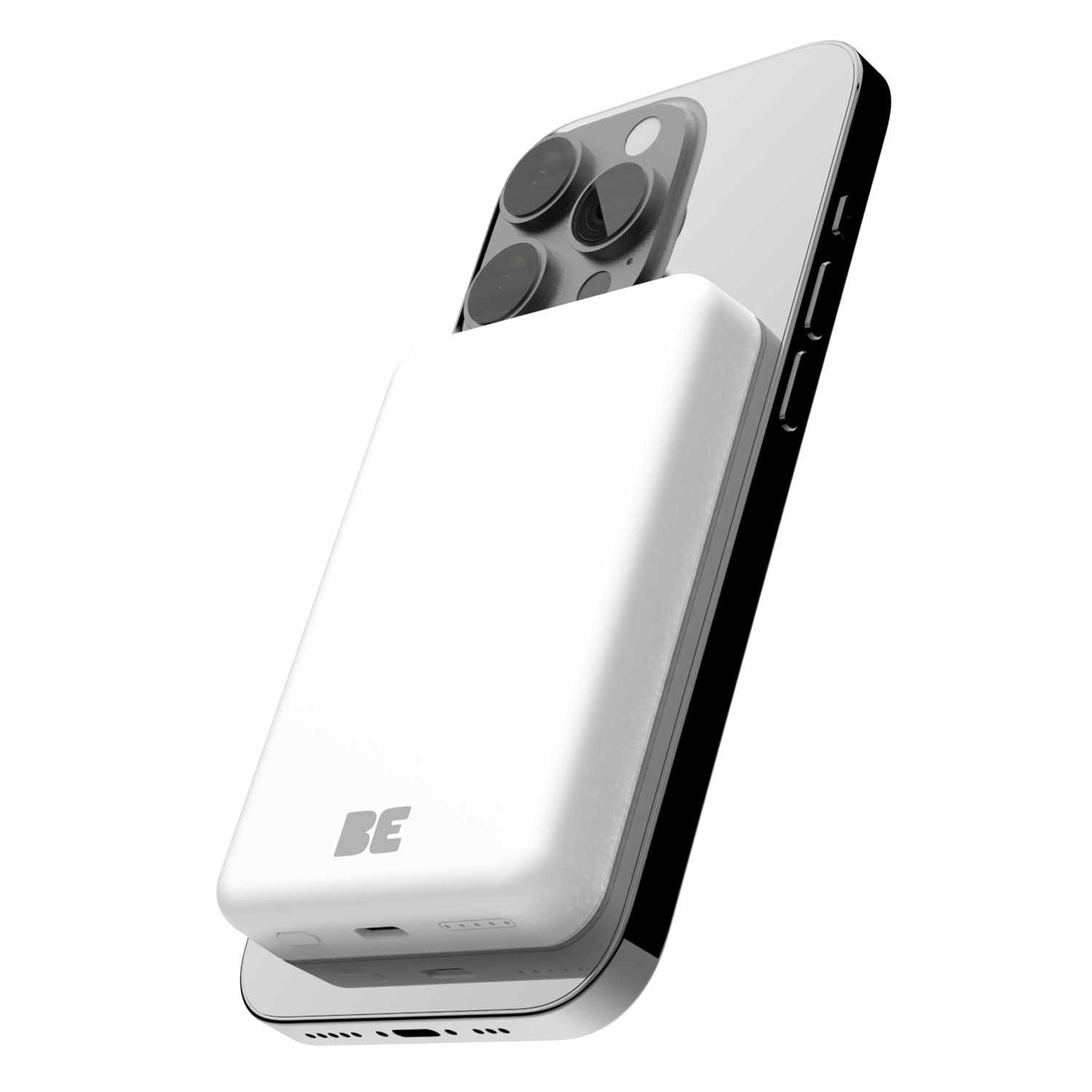 Blu Element Compatible with MagSafe Powerbank 5000MAH White