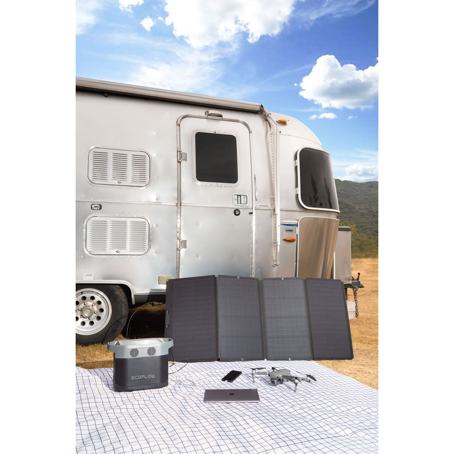 Panneau solaire portatif EcoFlow - 160 watts