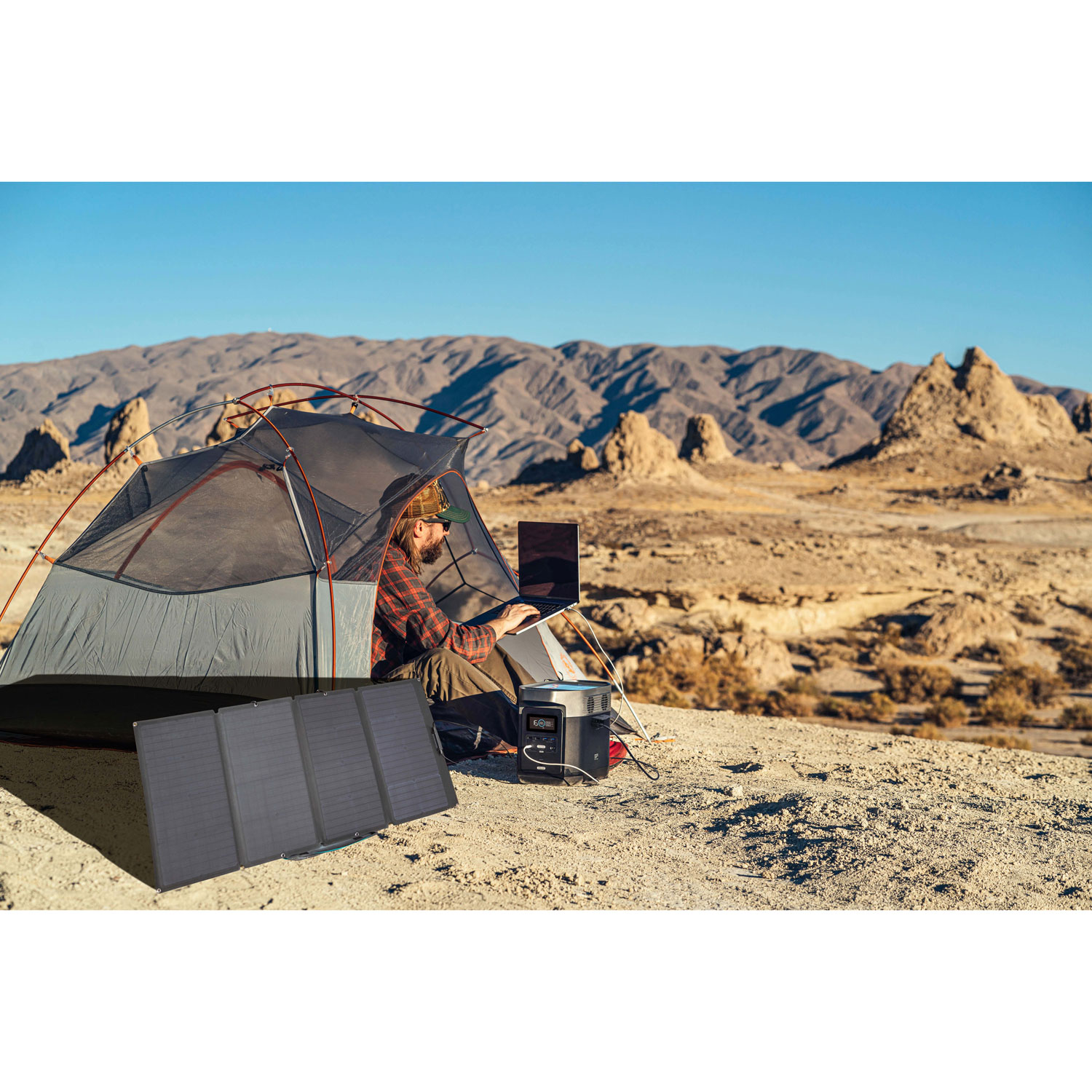 Panneau solaire portatif EcoFlow - 160 watts