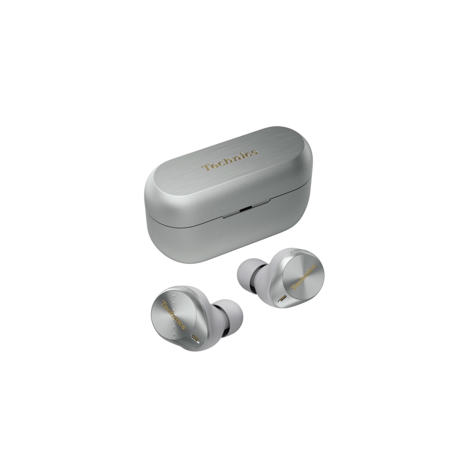 Technics EAHAZ80ES True Wireless Noise Cancelling Earbuds – Silver