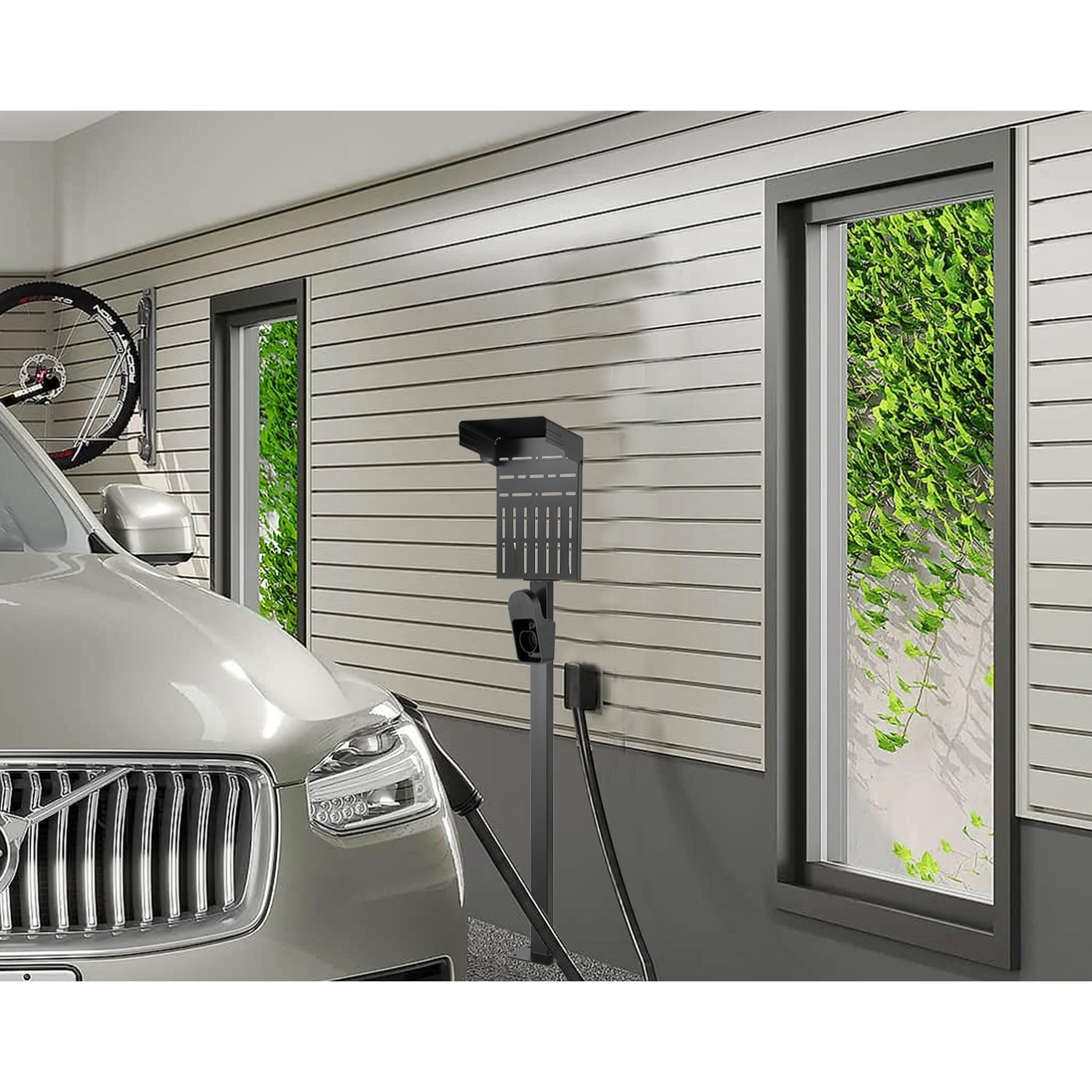 Support de chargement intérieur/extérieur UEVCS pour chargeur de véhicule électrique de niveau 2 de Boost Industries pour vos chargeurs de véhicule