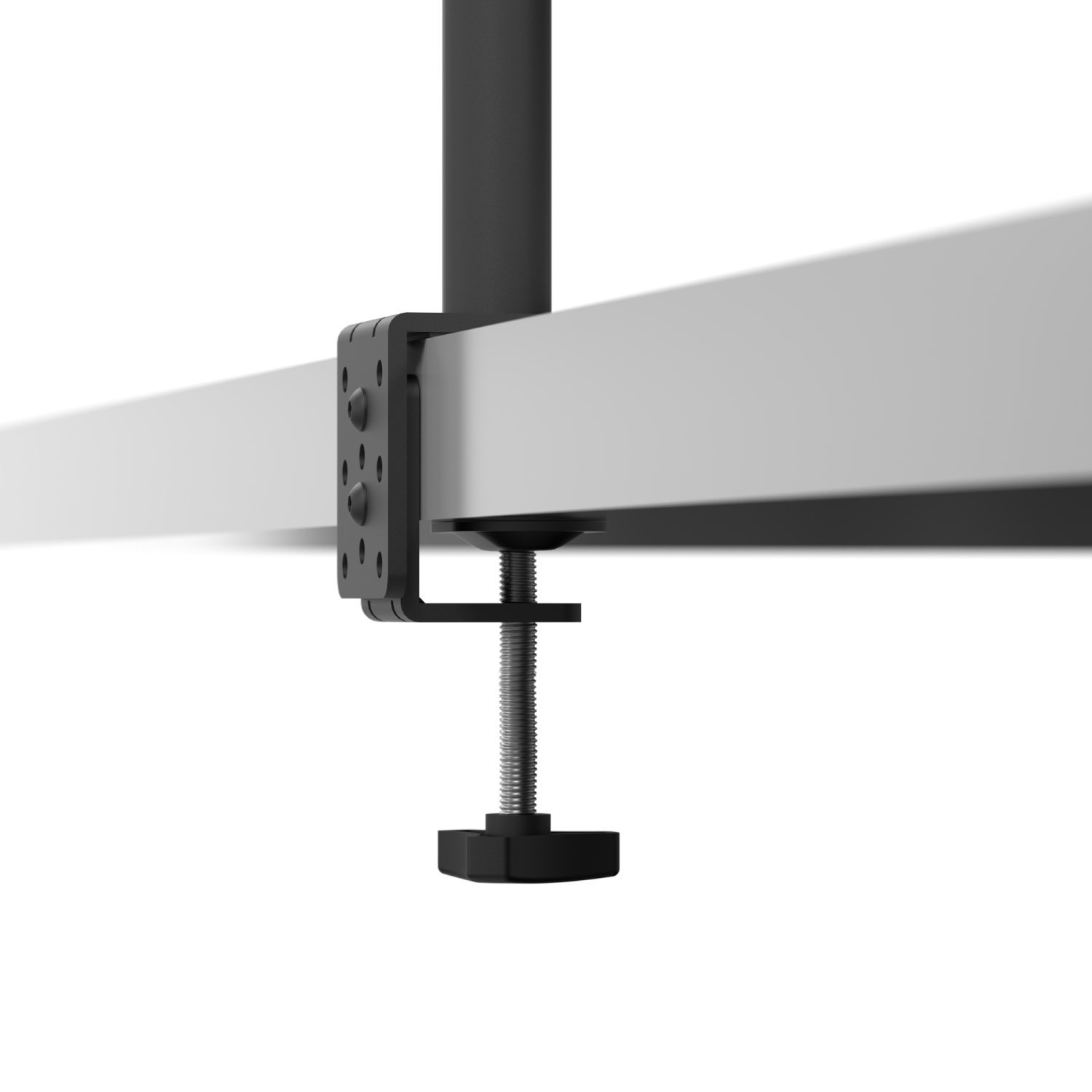 Support de bureau à bras simple réglable en hauteur DML1000 de Kanto pour moniteur de 17 à 34 po