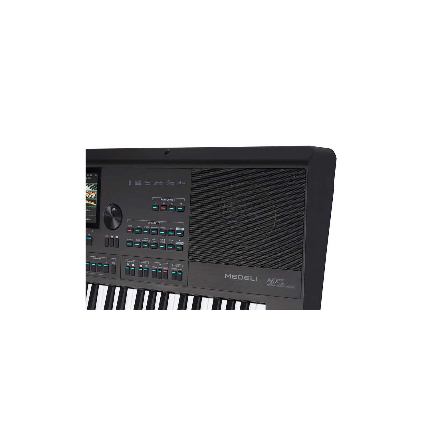 Poste de travail numérique à AKX10 61 touches Medeli avec touches sensibles