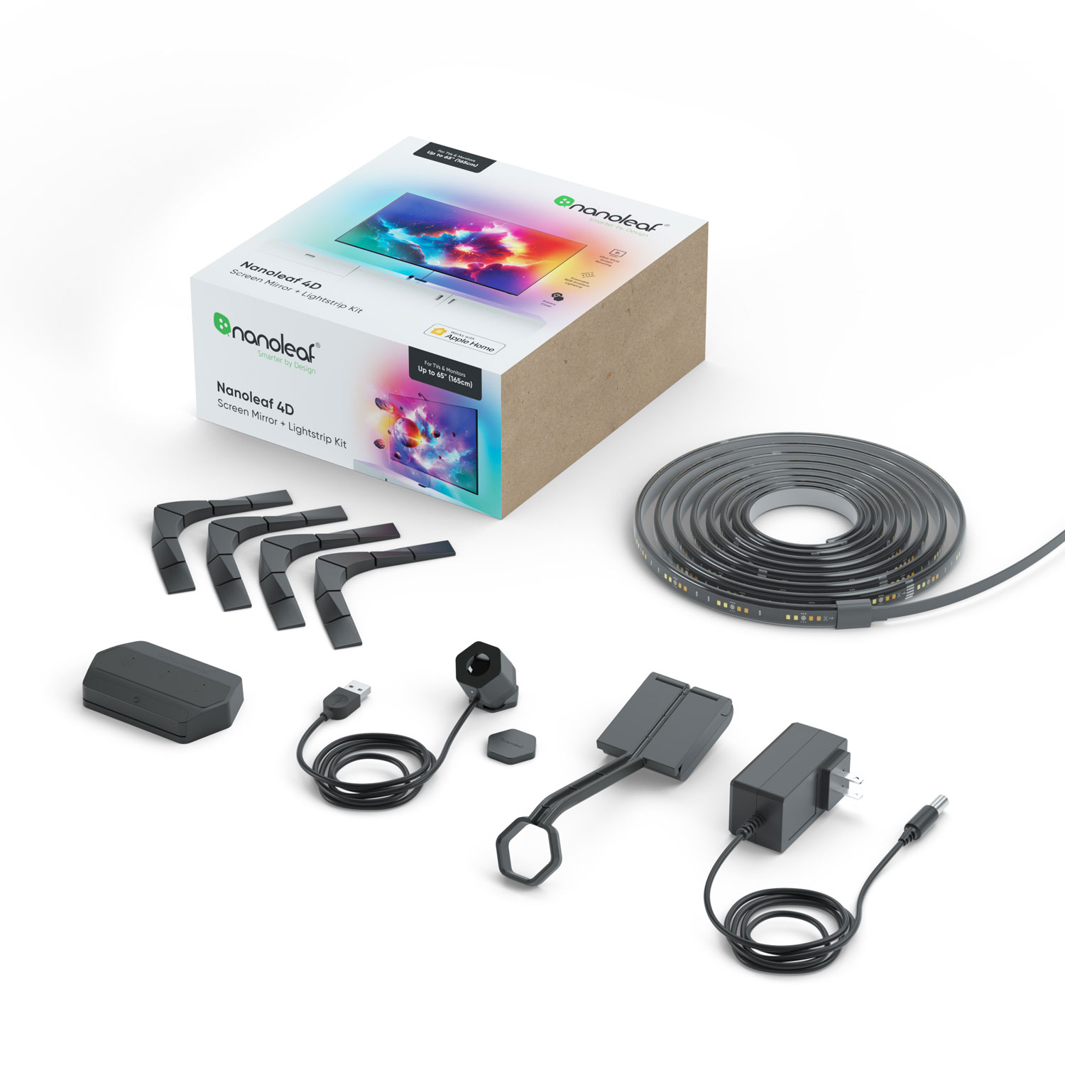 Caméra d'écran Wi-Fi 4D + bande lumineuse de 65 po de Nanoleaf - Partenaire détaillant exclusif