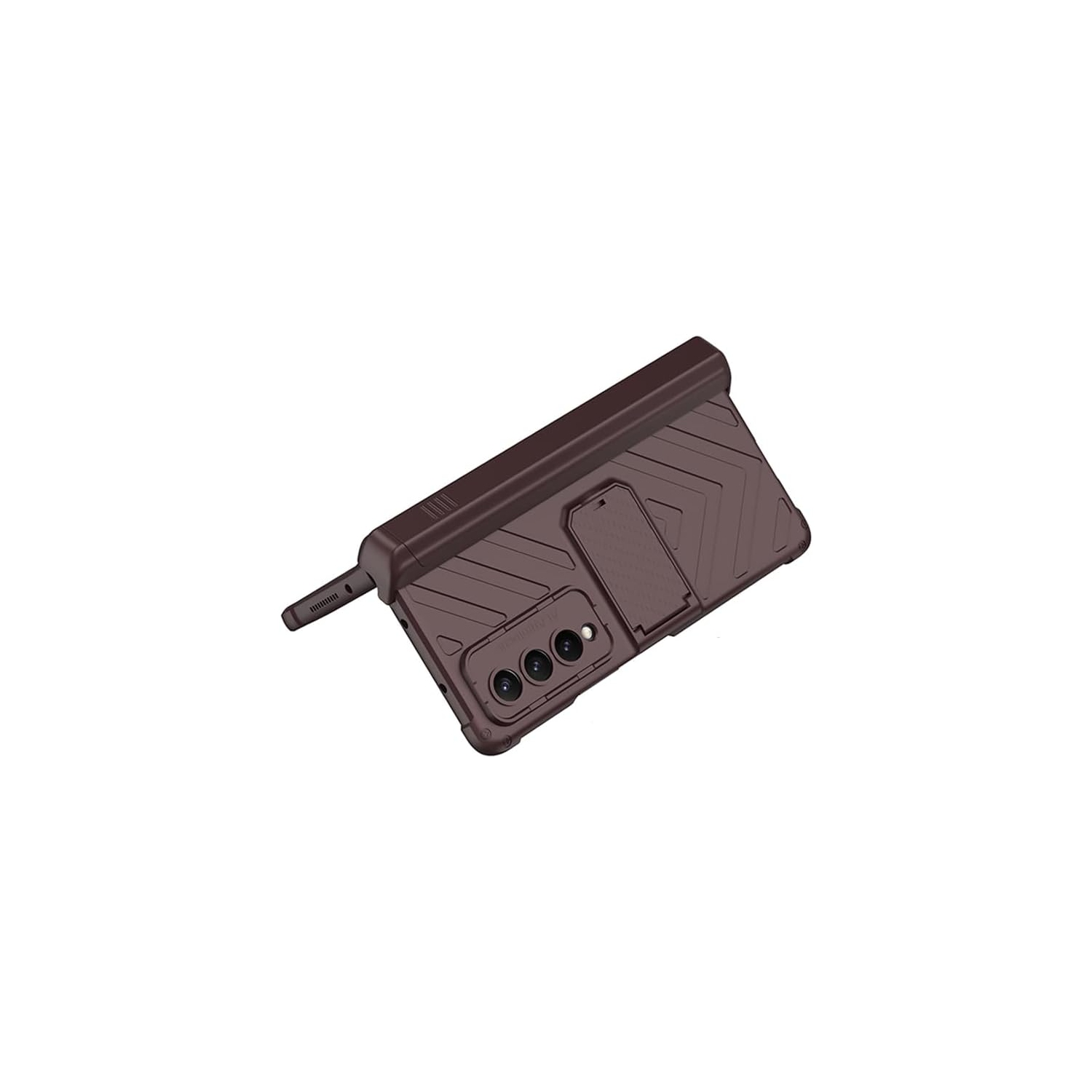 Étui naavor compatible avec le Galaxy Z Fold 4 5G de Samsung [2022], protection à charnière, protecteur d'écran intégré, béquille et support pour