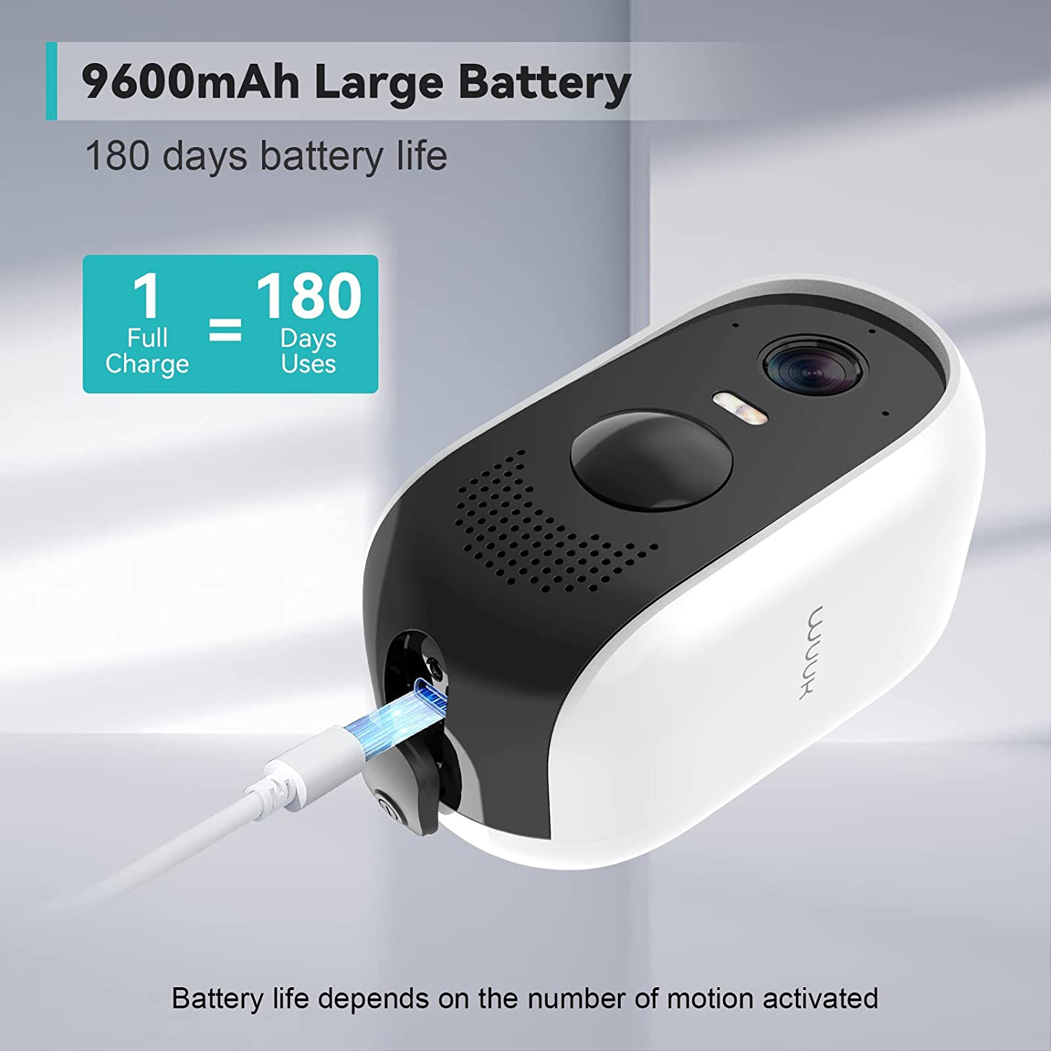 WUUK No Subscription Security Cameras with 32GB Storage Chime/Base Station, Including a Wire Free or Wired Doorbell Camera and an Outdoor Camera, 2K