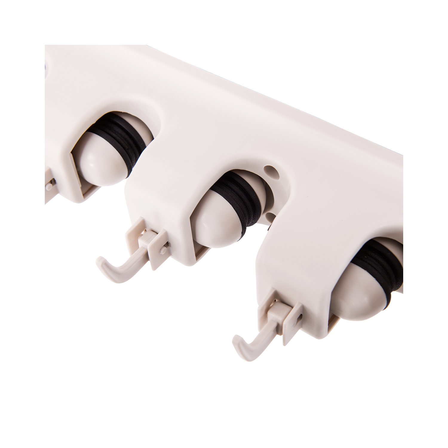 Topbuy – Support de vadrouille mural à 5 positions pour porte-balai, range-tout de cuisine maison