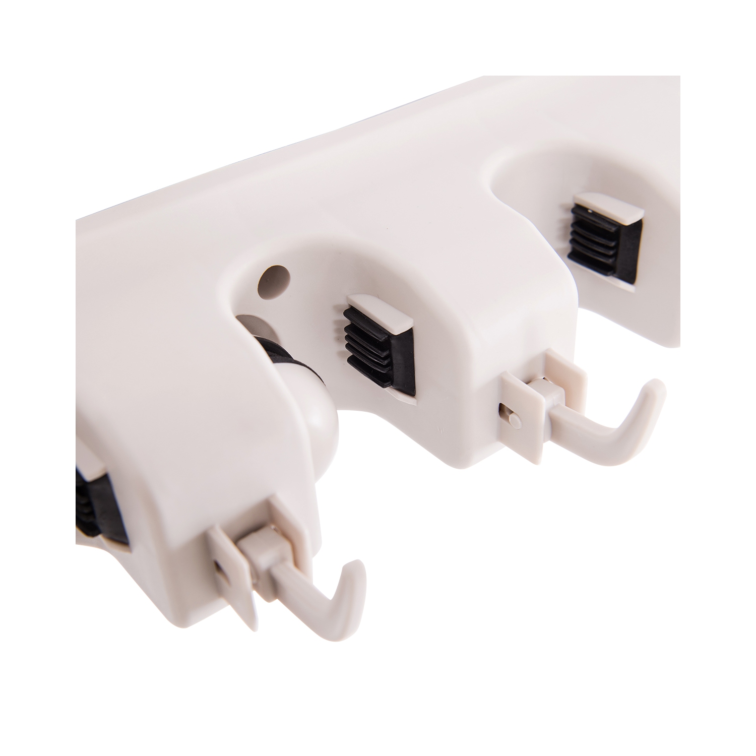 Topbuy – Support de vadrouille mural à 5 positions pour porte-balai, range-tout de cuisine maison