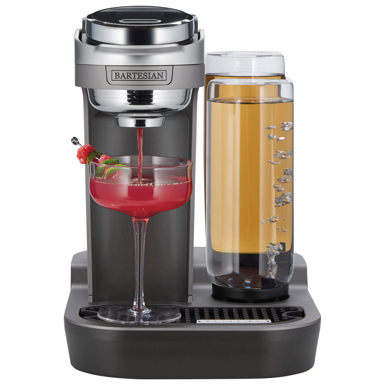 Best Buy: Bartesian Premium Cocktail Machine Gray 55300